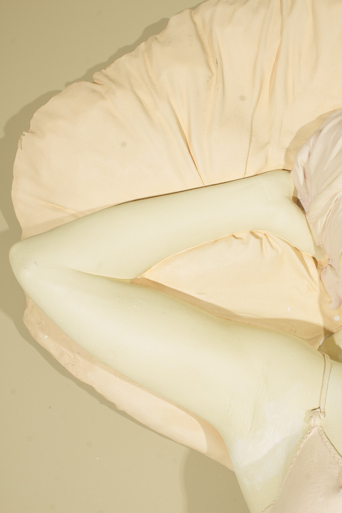 Marc Sijan Acrylic and Plaster Sculpture "Hands Over Head"