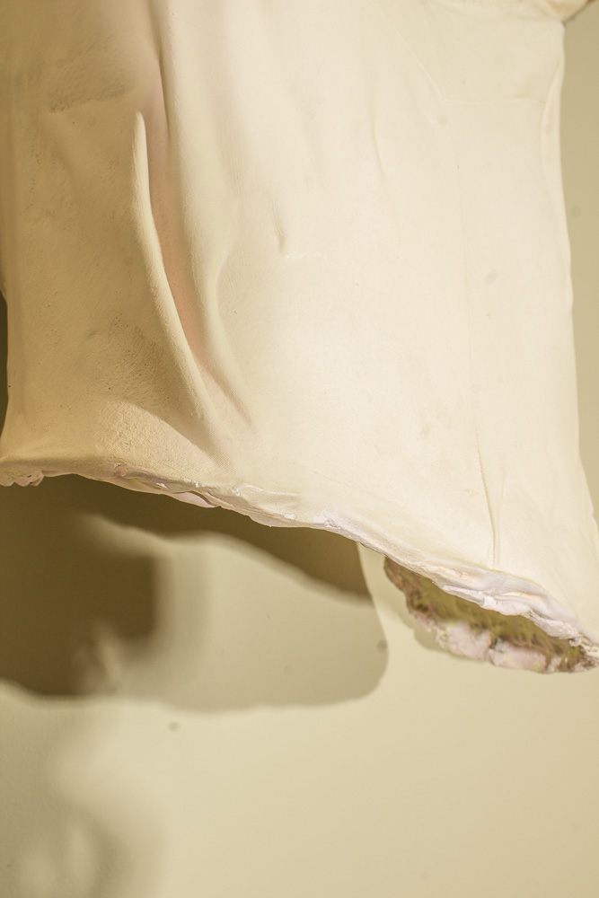 Marc Sijan Acrylic and Plaster Sculpture "Hands Over Head"