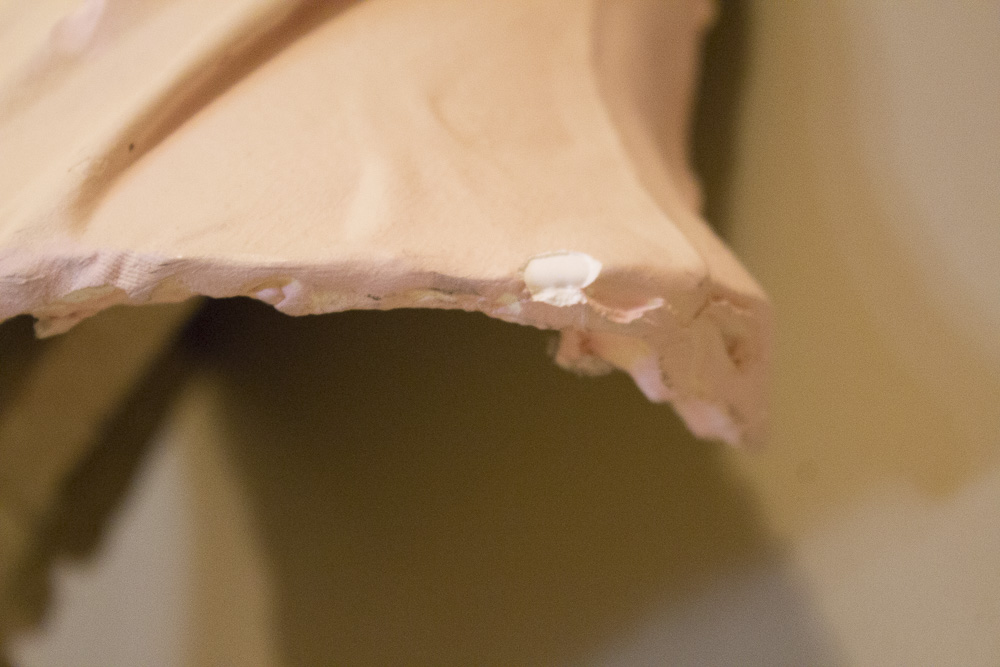 Marc Sijan Acrylic and Plaster Sculpture "Hands Over Head"