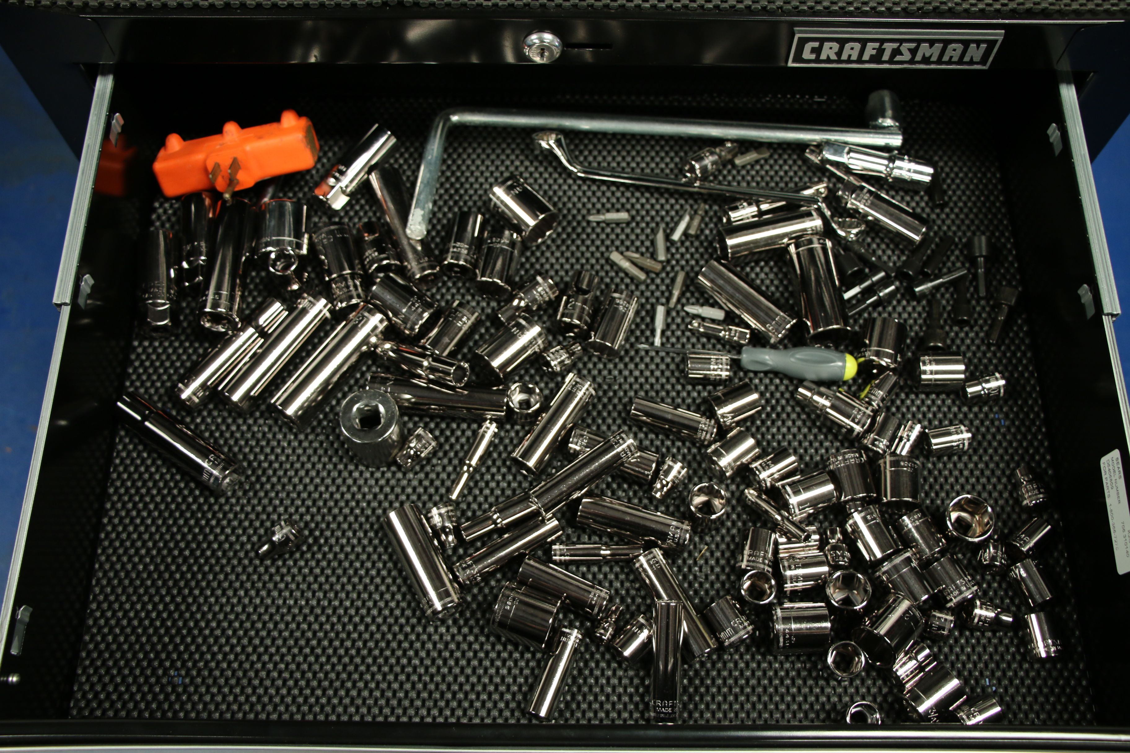 Craftsman Chest on Chest Rolling Toll Case with Tools