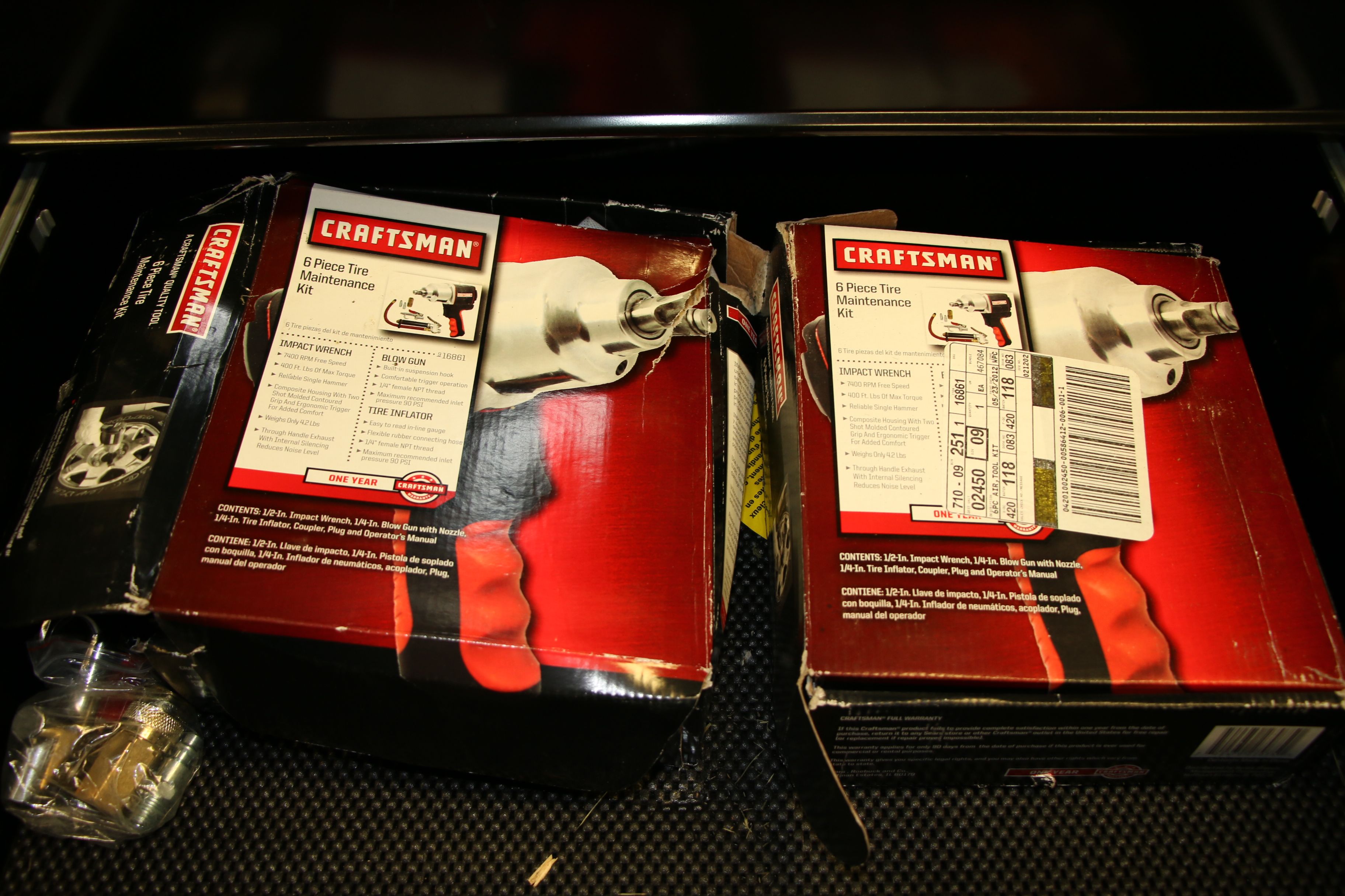 Craftsman Chest on Chest Rolling Toll Case with Tools