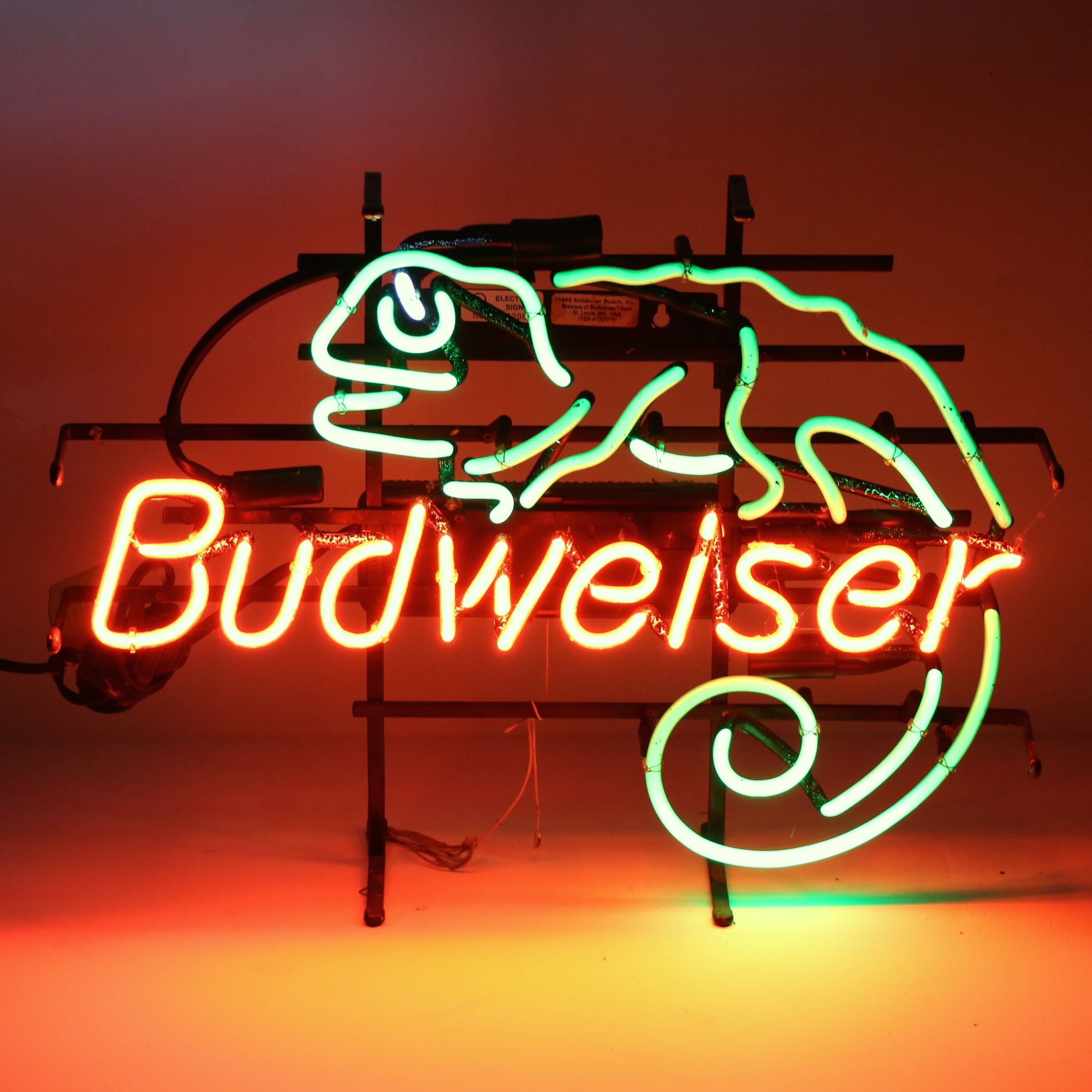 Budweiser Neon Sign