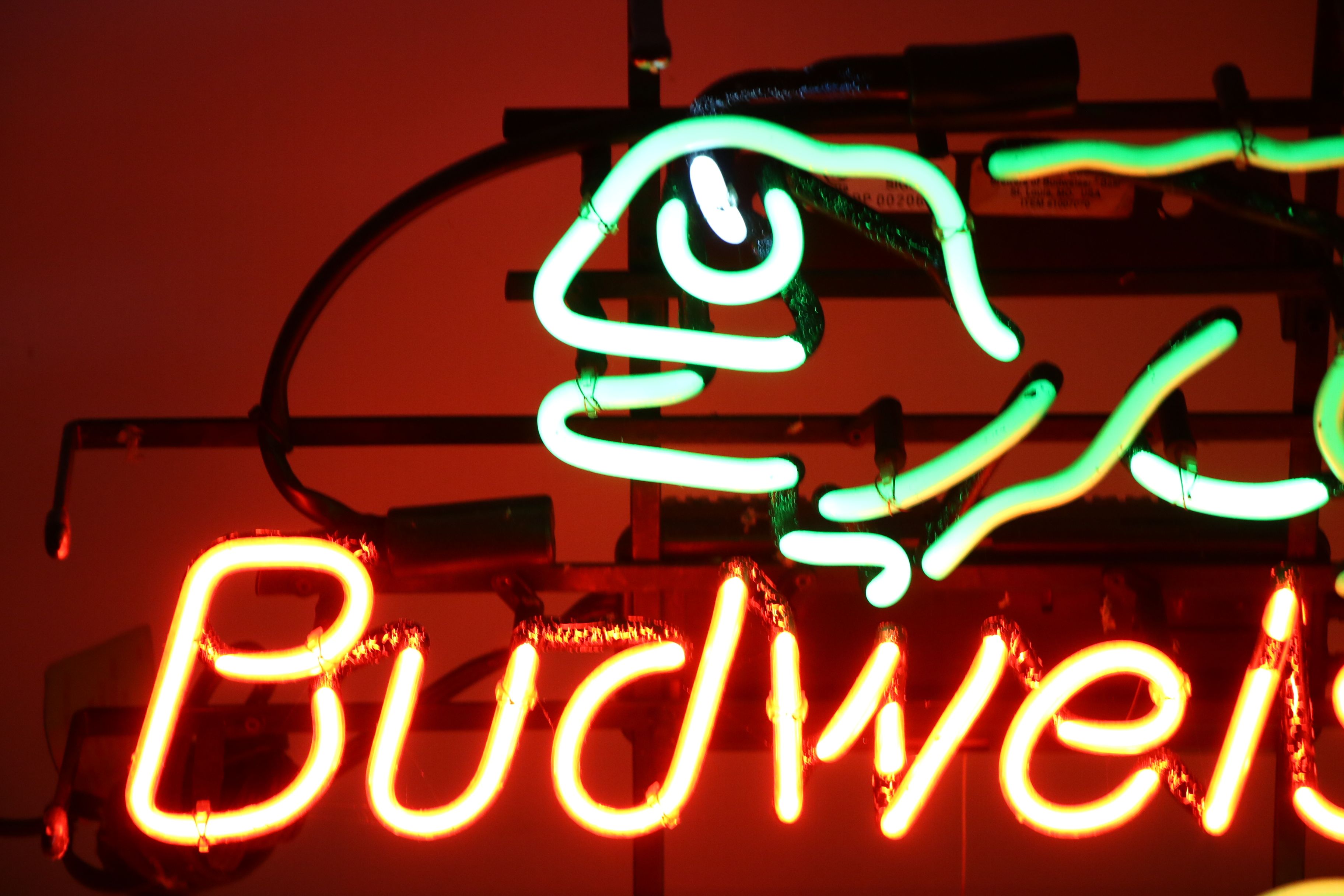 Budweiser Neon Sign