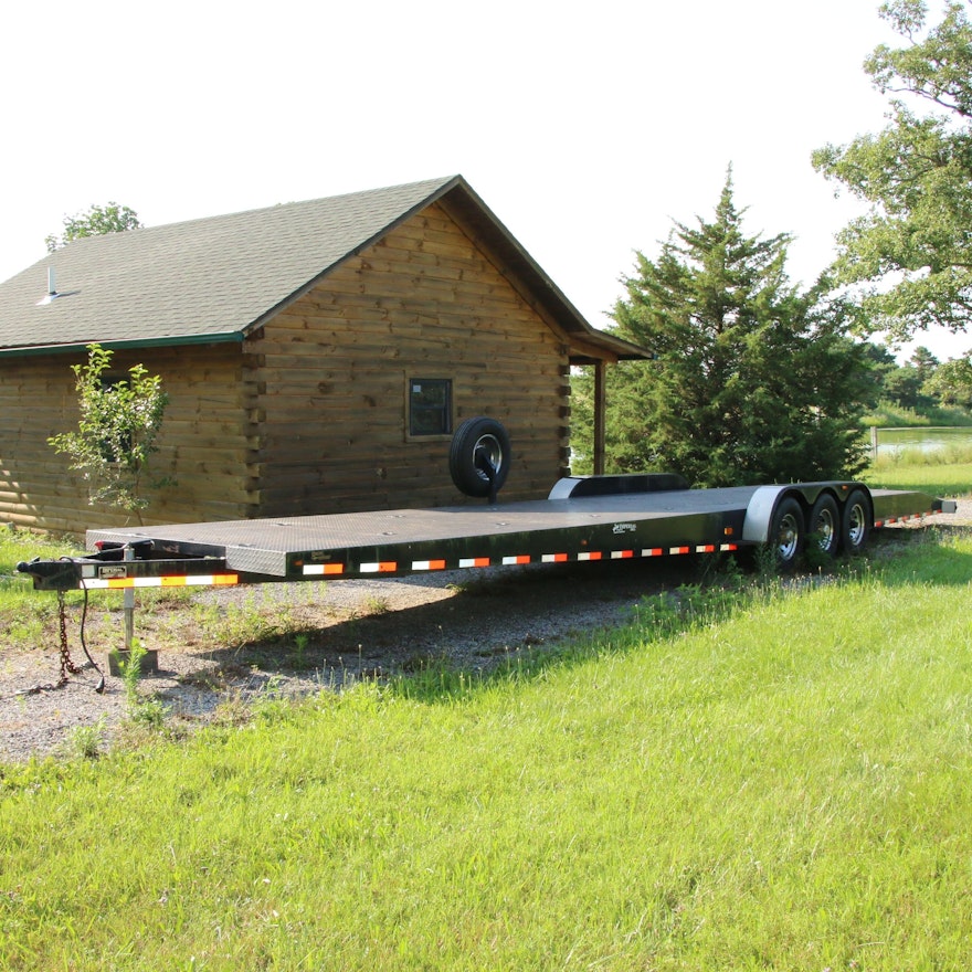 2006 Imperial 40' Bumper Pull Tri-Axle Double Car Hauler