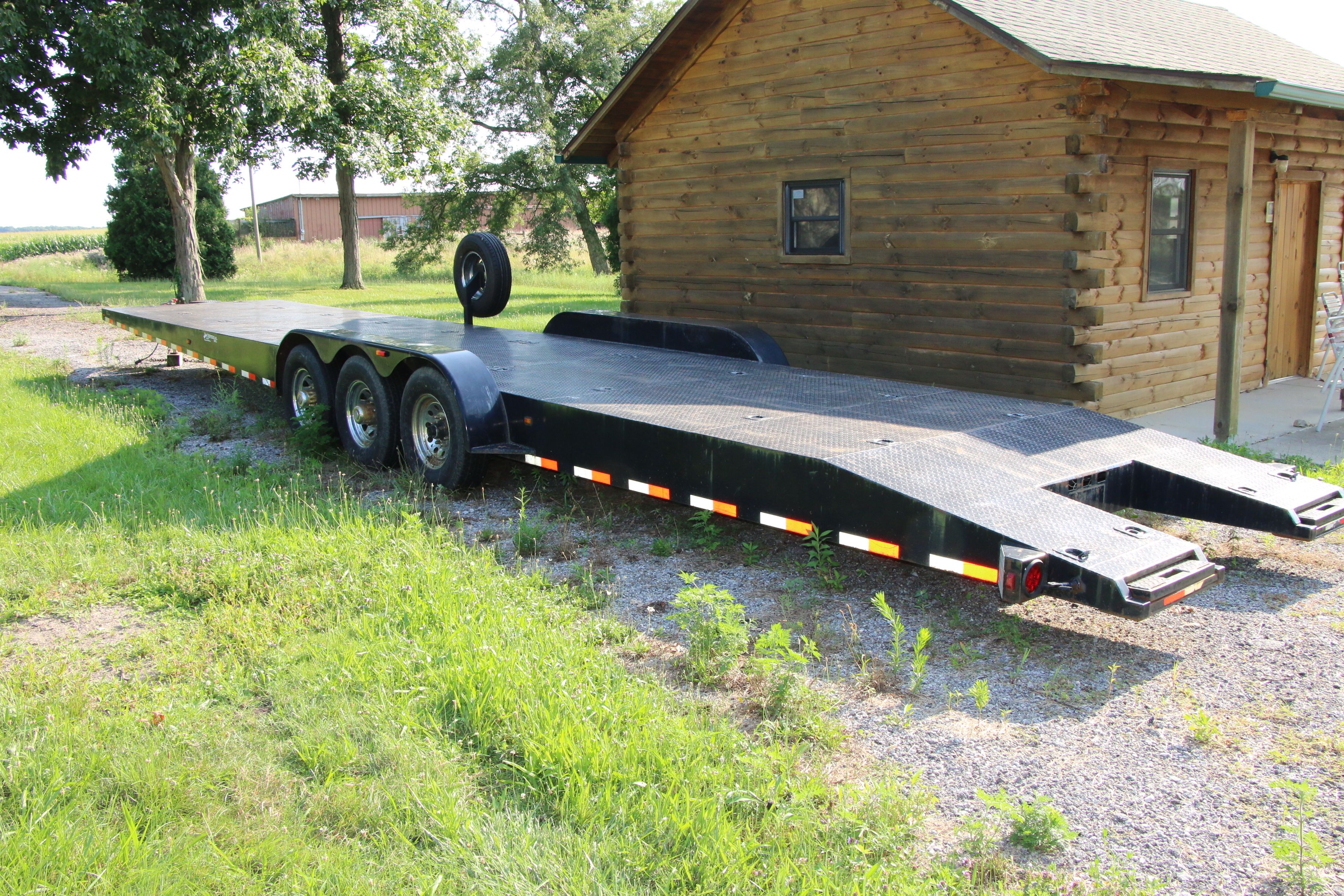 2006 Imperial 40' Bumper Pull Tri-Axle Double Car Hauler
