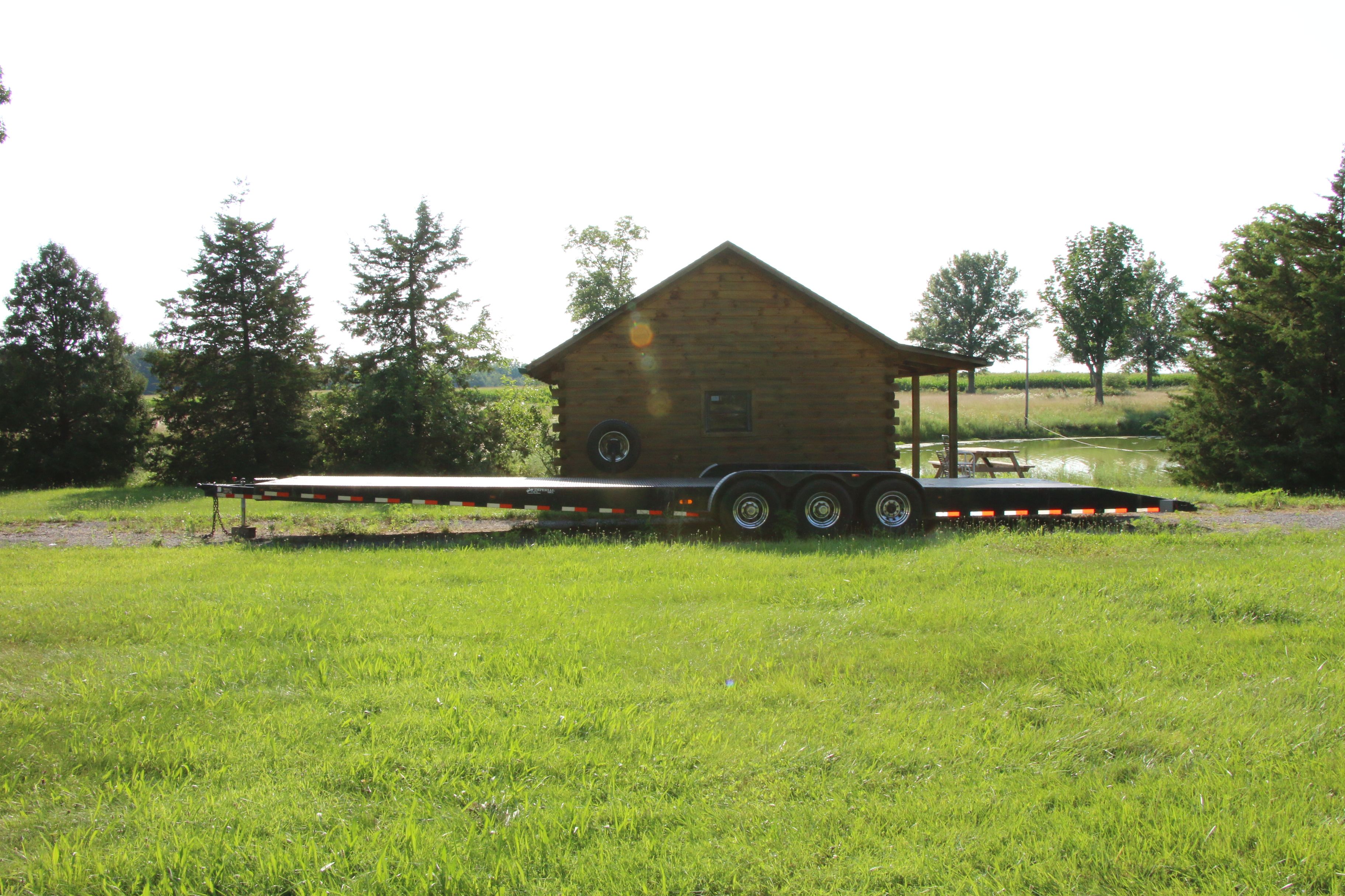2006 Imperial 40' Bumper Pull Tri-Axle Double Car Hauler