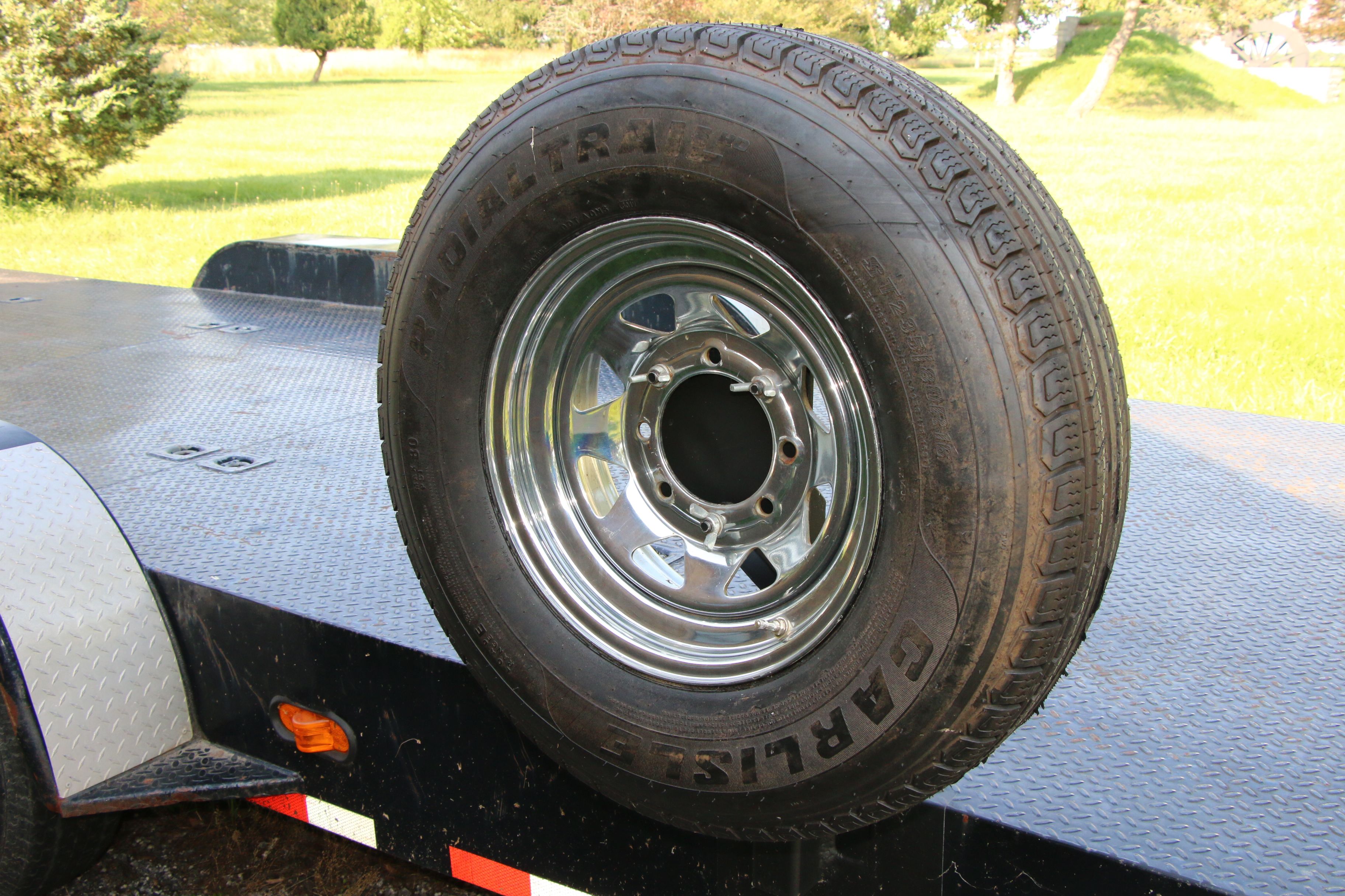 2006 Imperial 40' Bumper Pull Tri-Axle Double Car Hauler