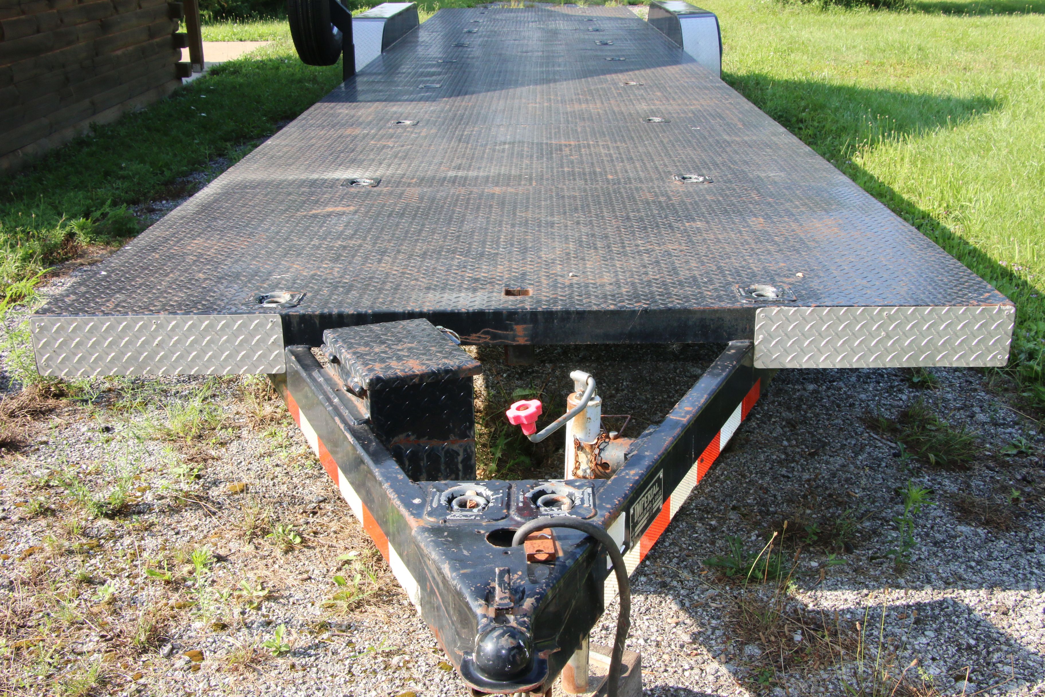 2006 Imperial 40' Bumper Pull Tri-Axle Double Car Hauler