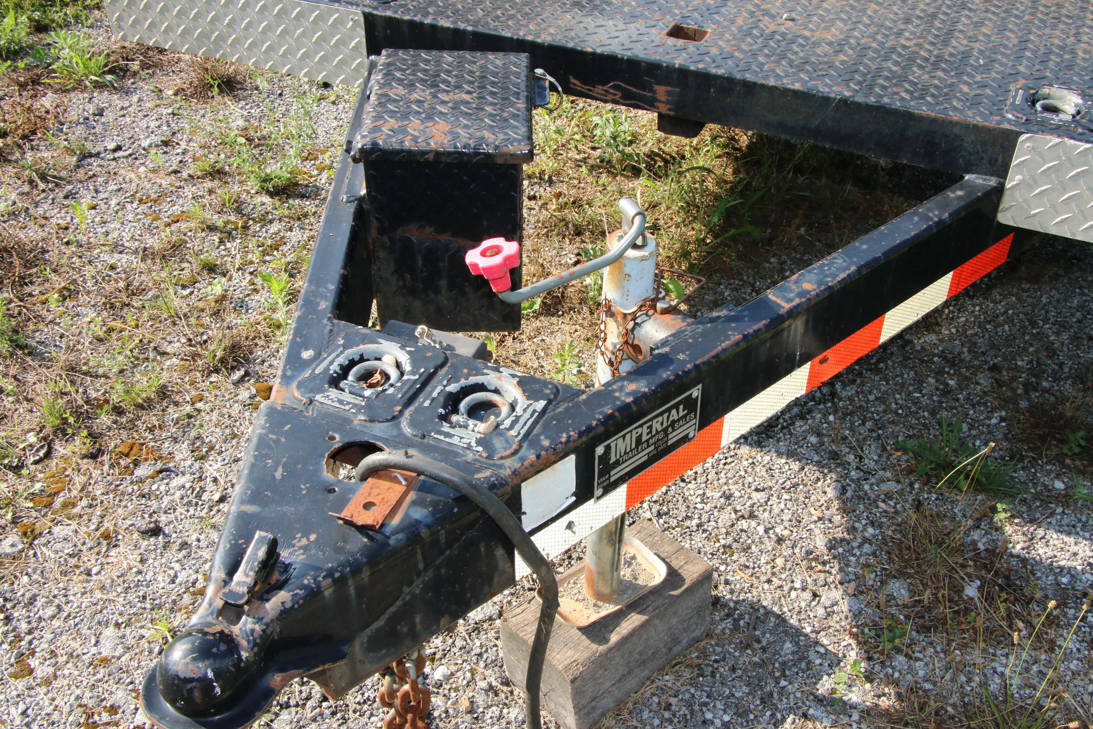 2006 Imperial 40' Bumper Pull Tri-Axle Double Car Hauler