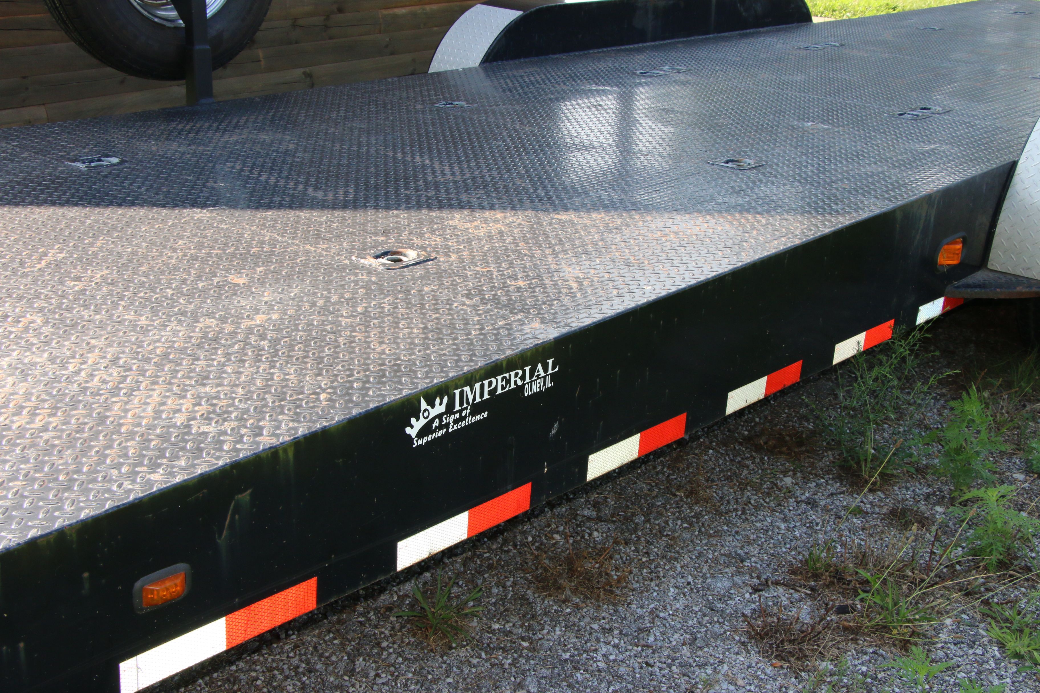 2006 Imperial 40' Bumper Pull Tri-Axle Double Car Hauler