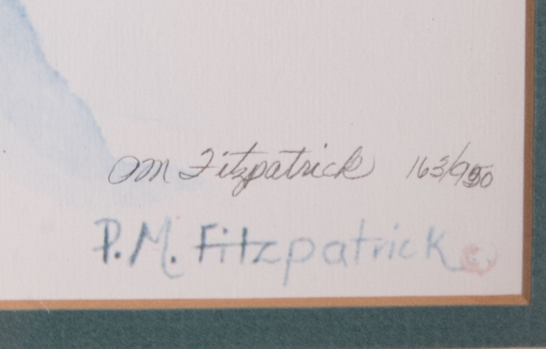 P.M. Fitzpatrick Ltd. Ed. Offset Lithograph of Hummingbirds