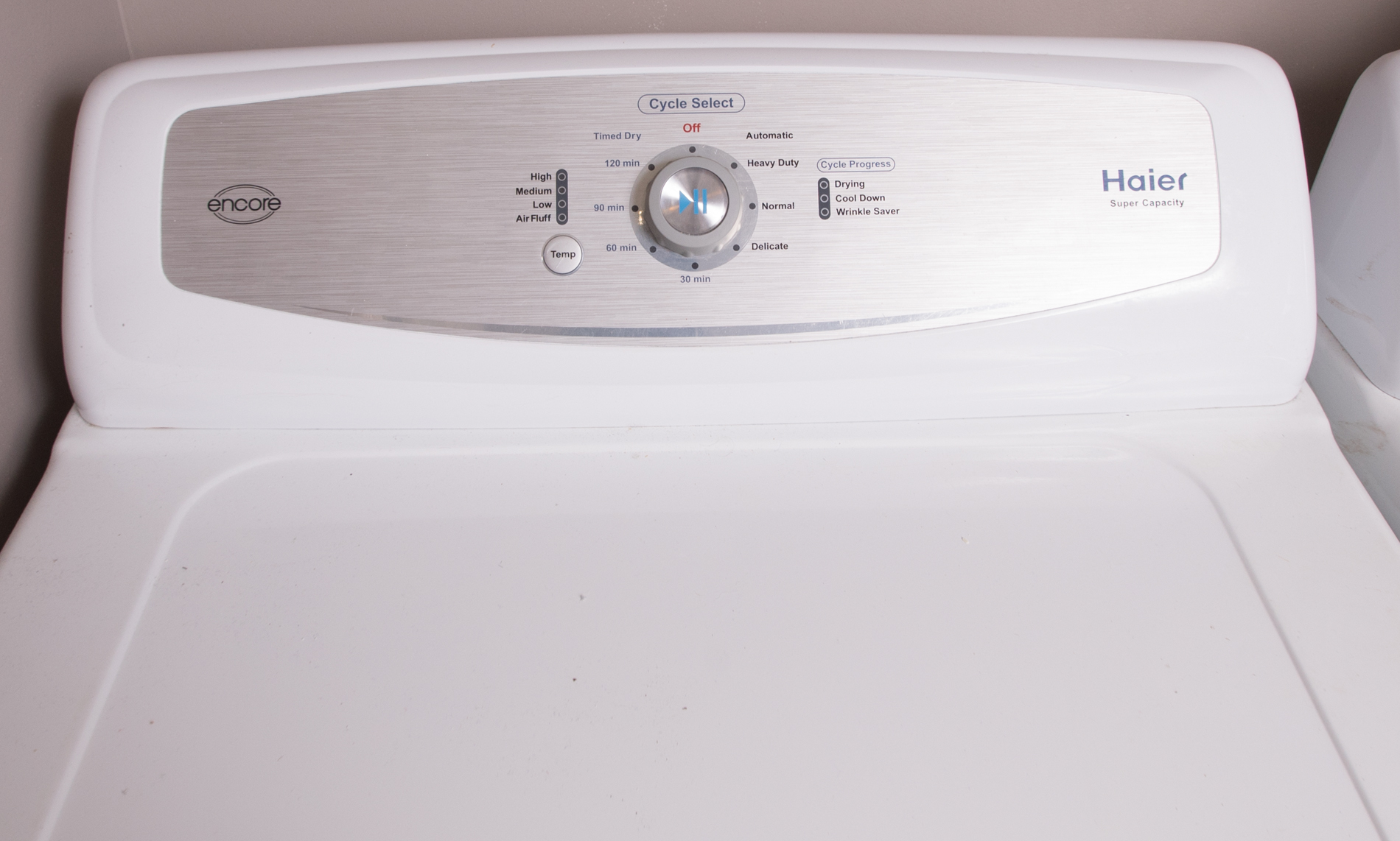 Haier Encore Dryer