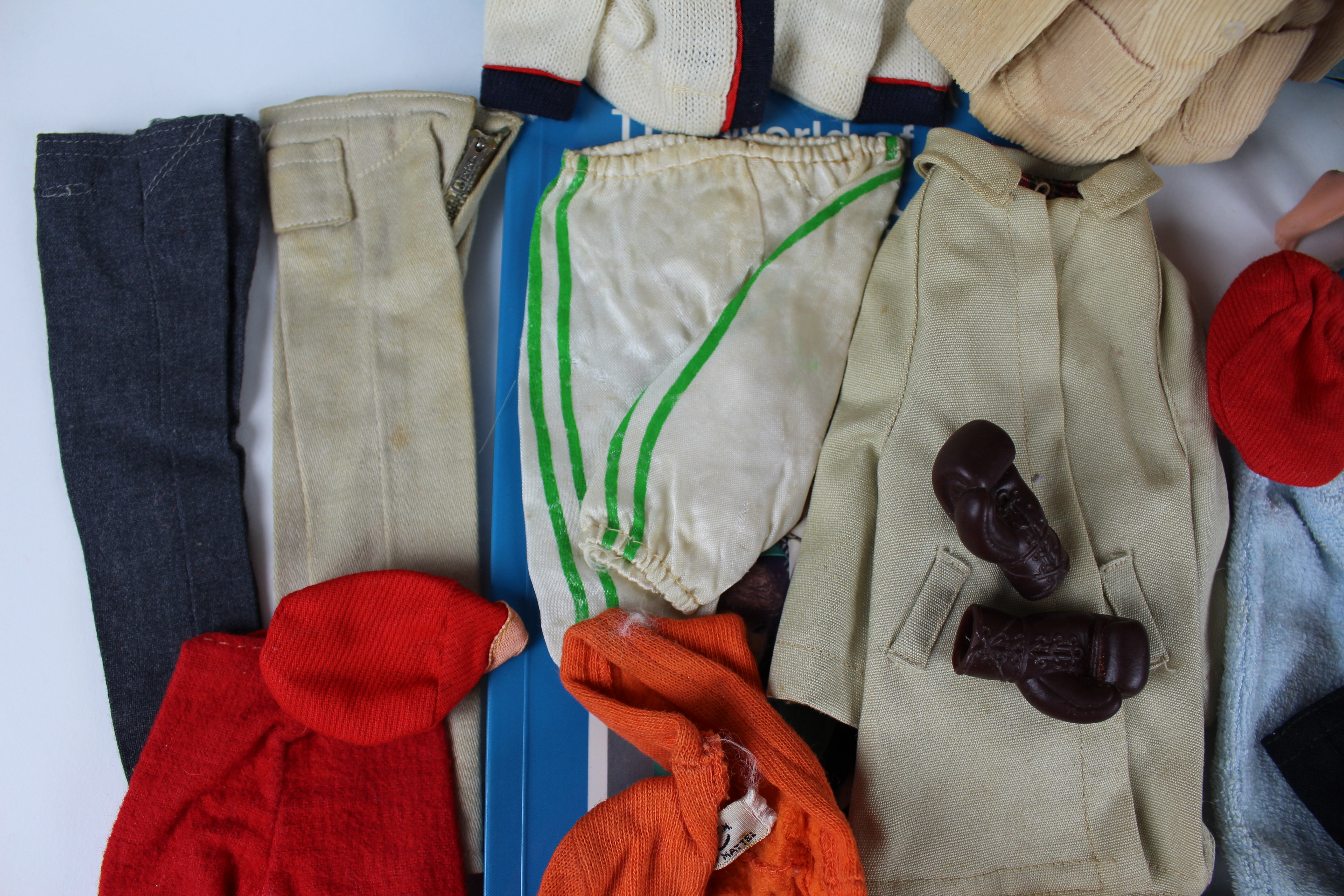 Original Mattel 1960 Ken Doll, Clothes, Doll Case and More