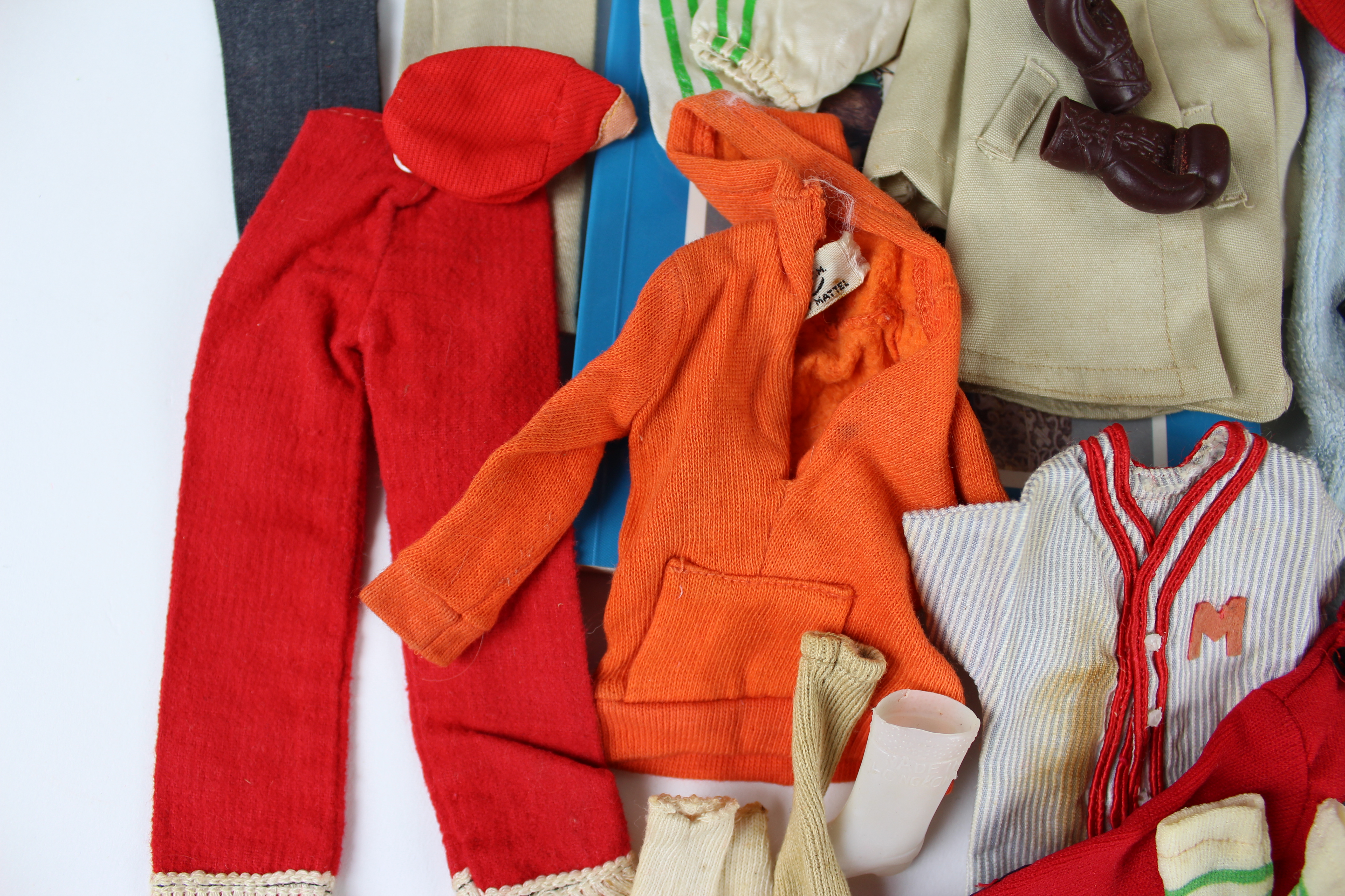 Original Mattel 1960 Ken Doll, Clothes, Doll Case and More