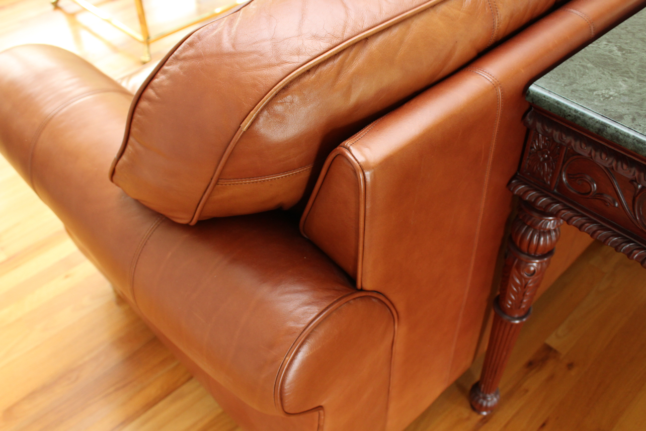 Leather Thomasville Sofa