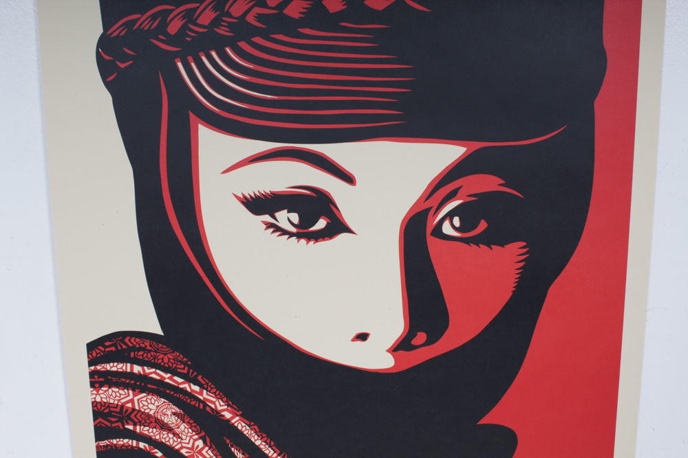 Shepard Fairey Offset Print "Mujer Fatale"