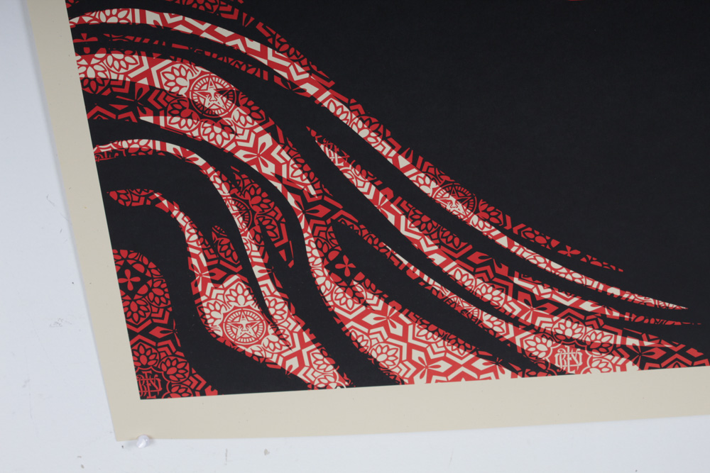 Shepard Fairey Offset Print "Mujer Fatale"