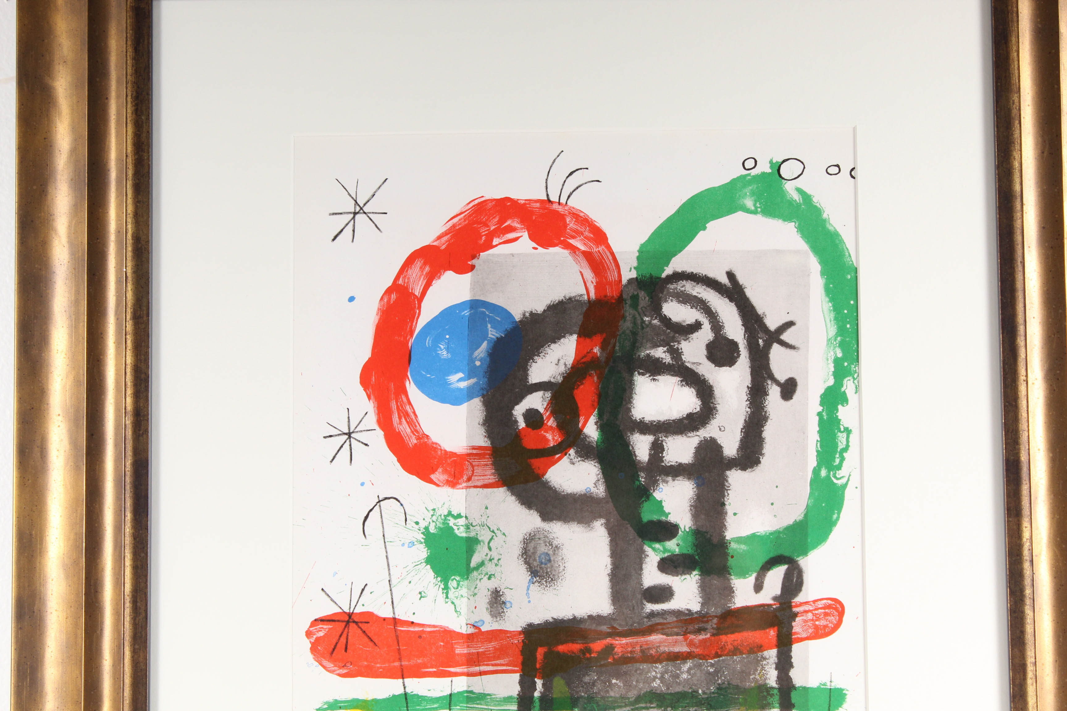 Joan Miro 1965 Color Lithograph from "Derriere le Miroir" #151-152