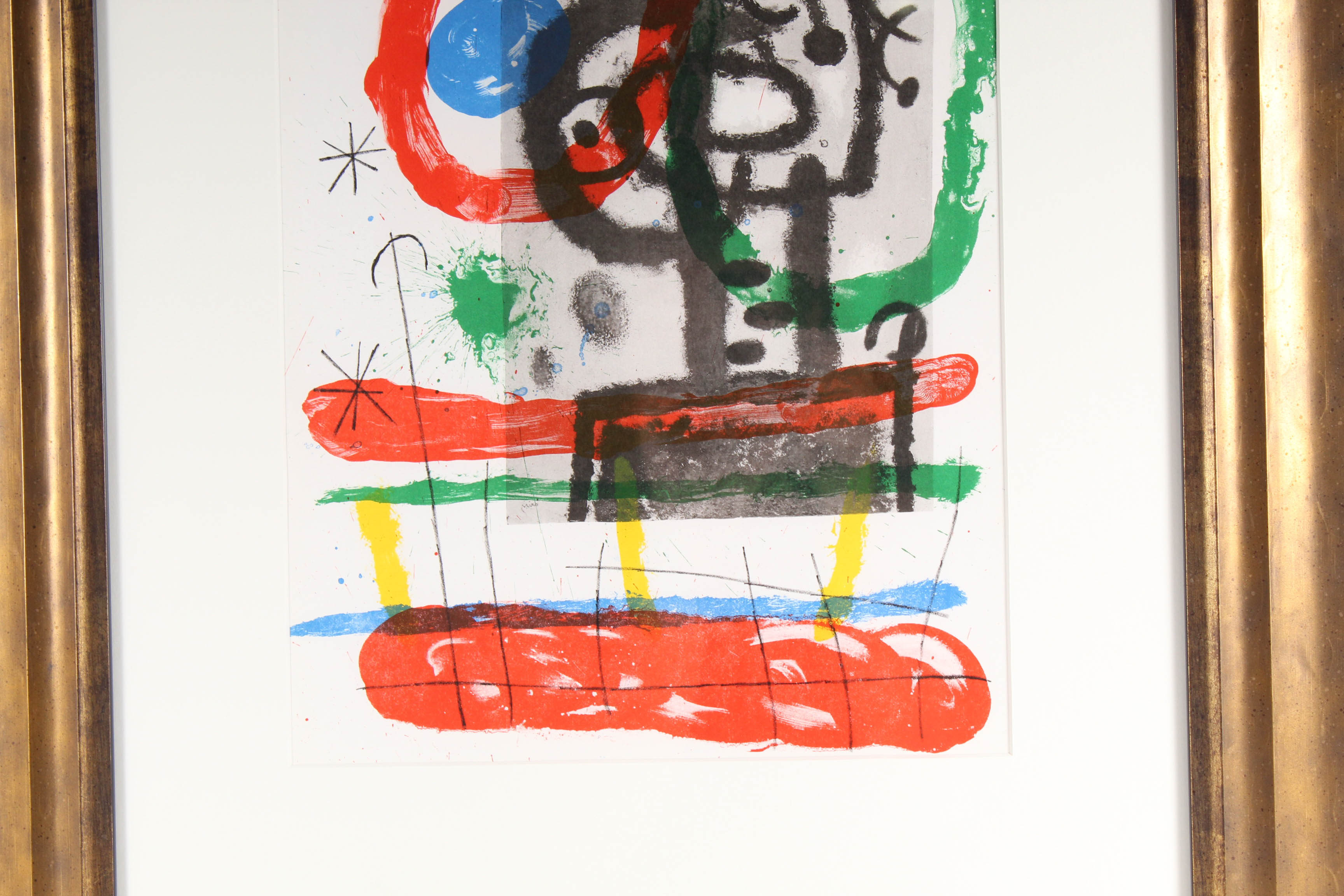 Joan Miro 1965 Color Lithograph from "Derriere le Miroir" #151-152