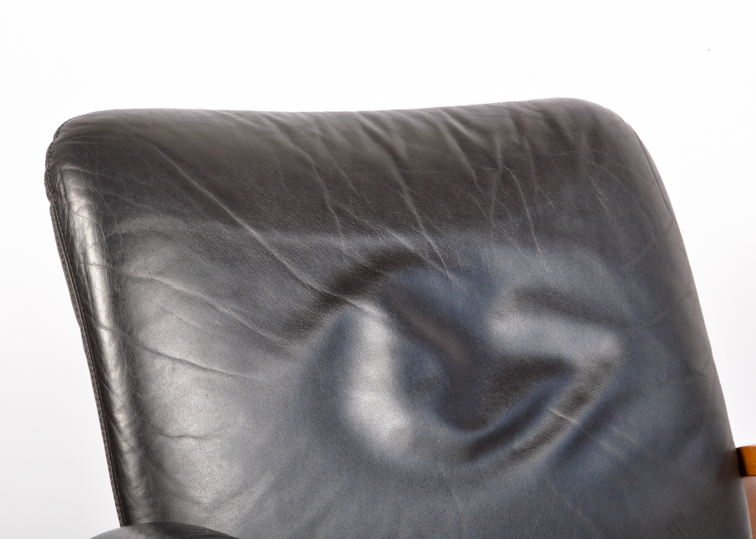 Ekornes Armchair with Westnofa Ottoman