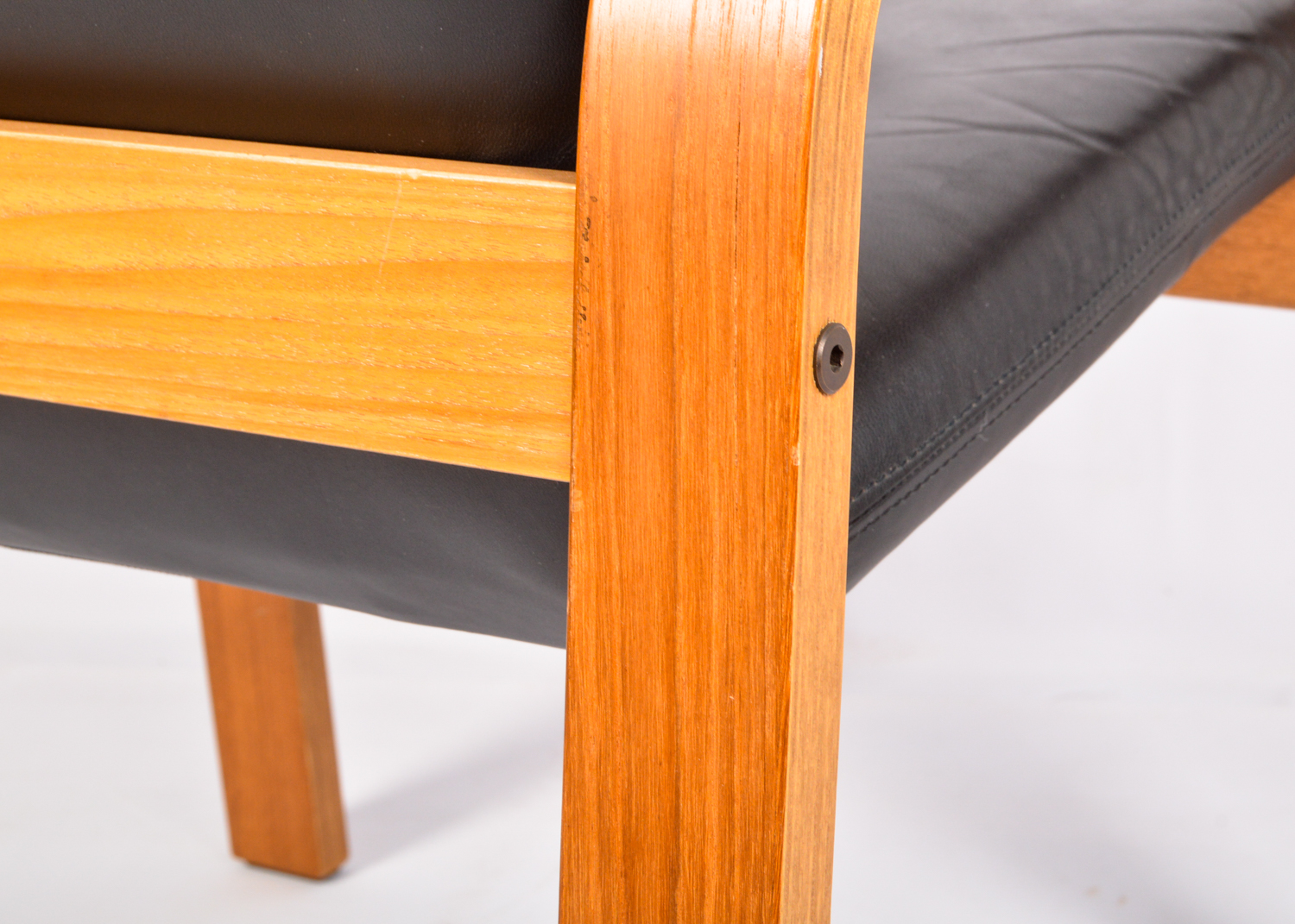 Ekornes Armchair with Westnofa Ottoman