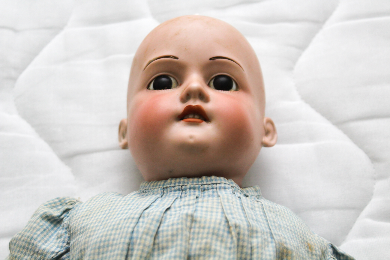 Antique Dolls Including Armand Marseille Bisque and Greiner Style Doll