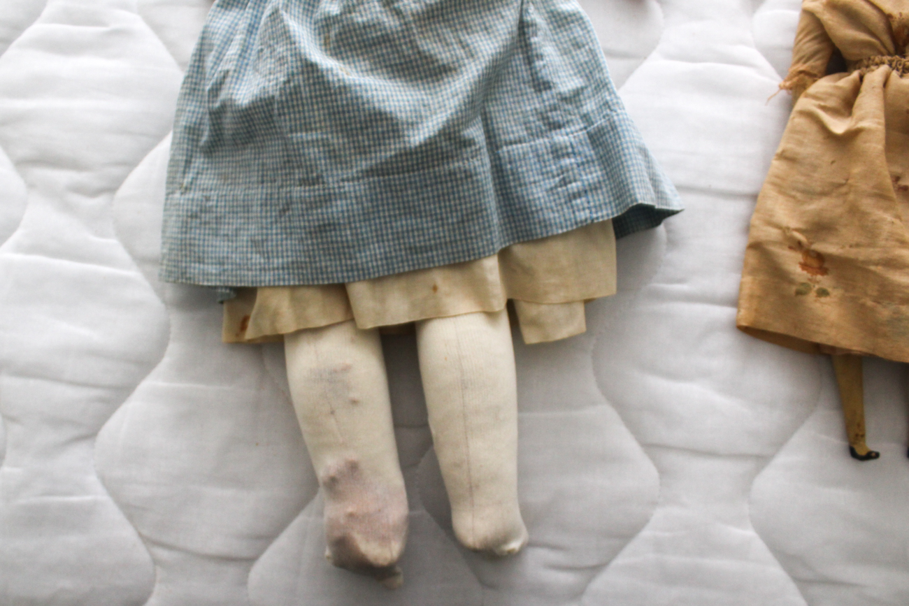 Antique Dolls Including Armand Marseille Bisque and Greiner Style Doll