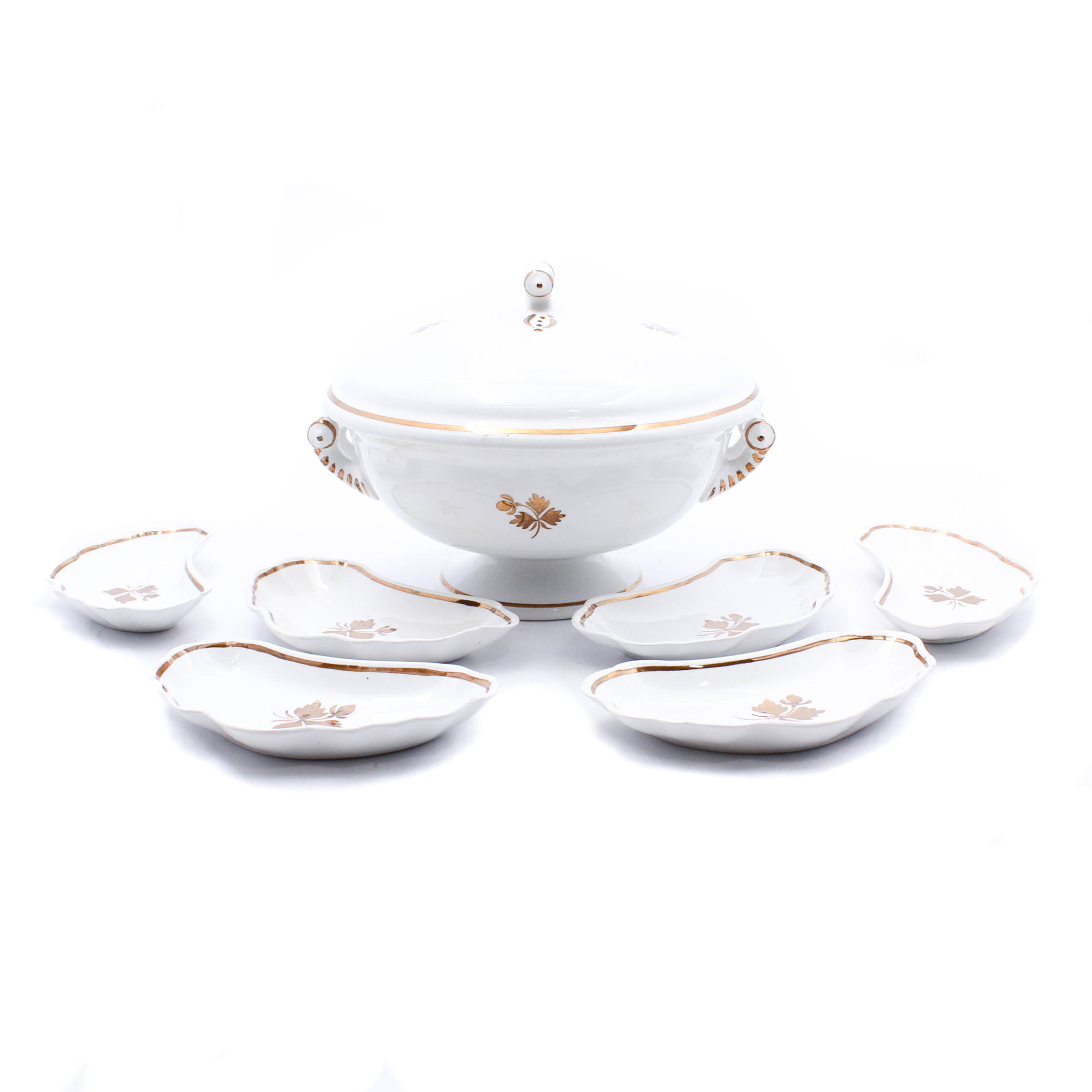 Antique Tea Leaf Ironstone China