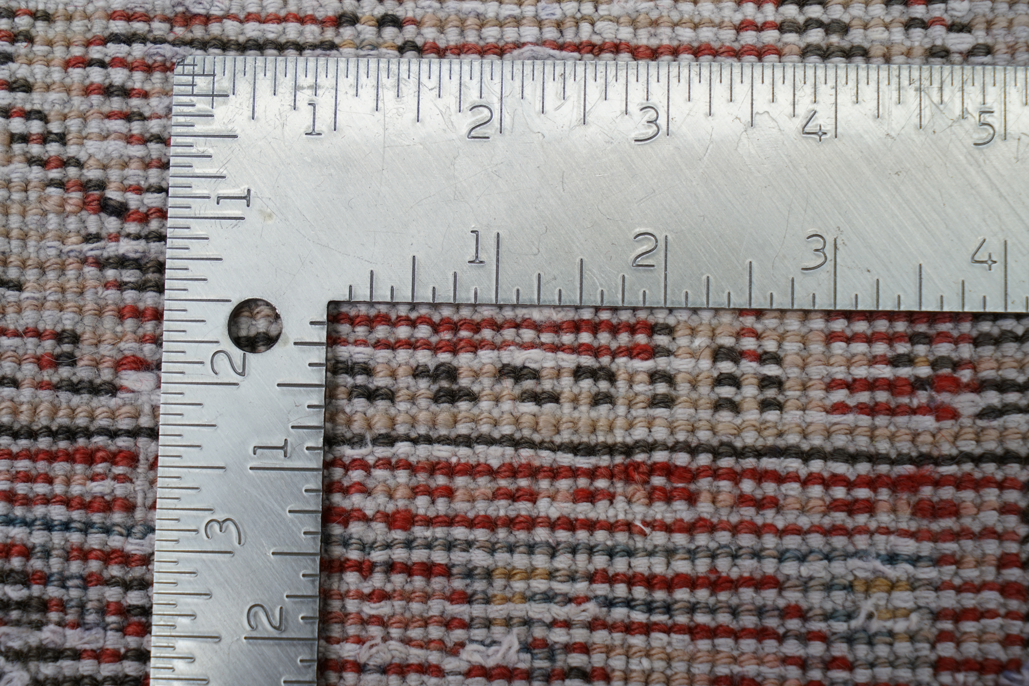 Hand-Knotted Persian Everu Wool Carpet Runner