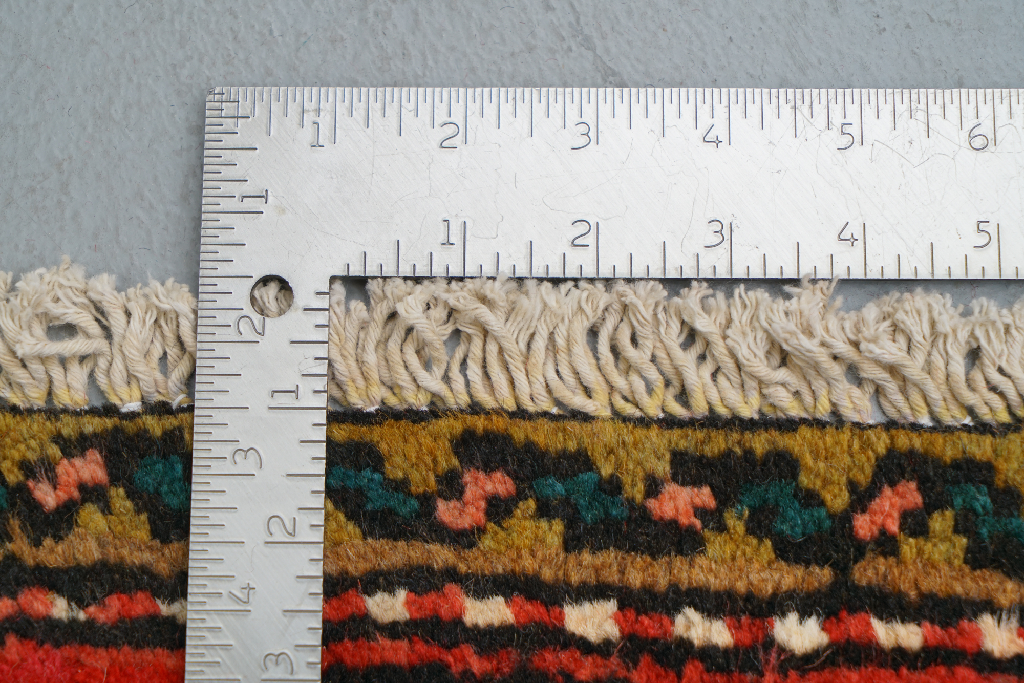 Hand-Knotted Caucasian Talish Lenkoran Wool Carpet Runner