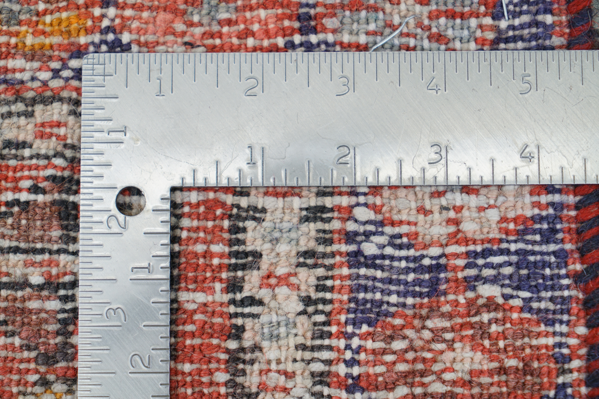 Hand-Knotted Persian Lamberan Wool Carpet Runner