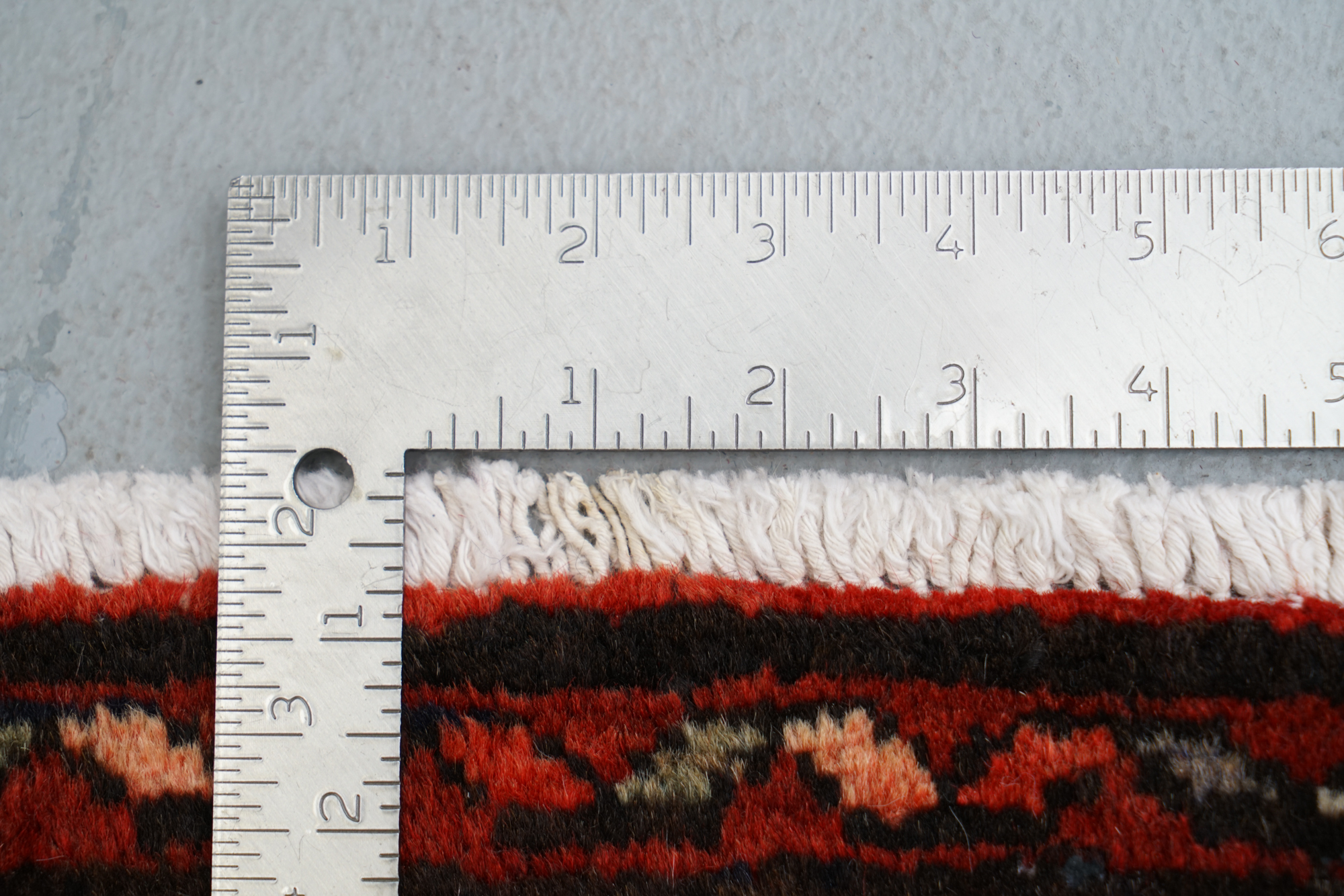 Hand-Knotted Persian Malayer Wool Carpet Runner