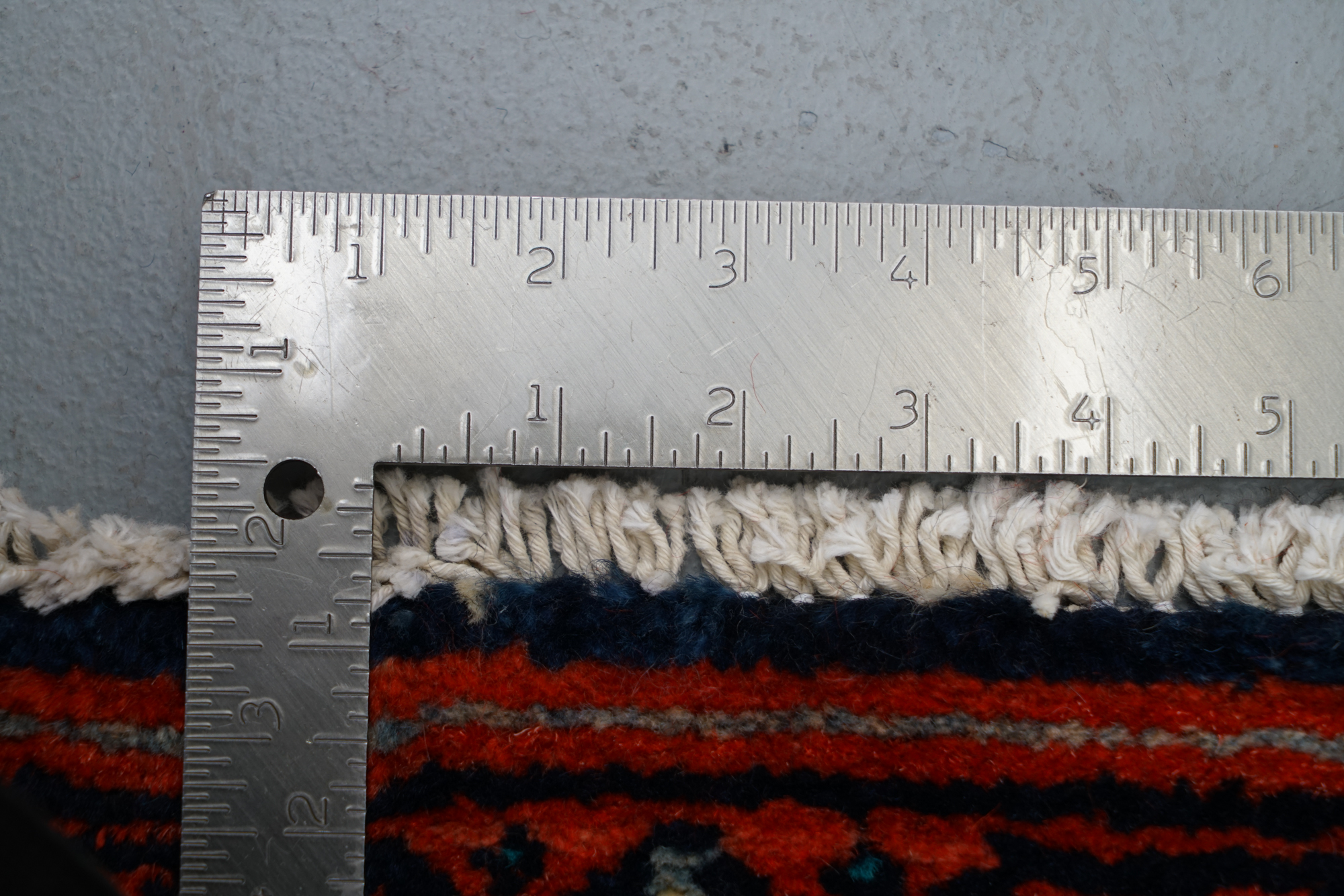 Hand-Knotted Mir-a-Boteh Wool Carpet Runner