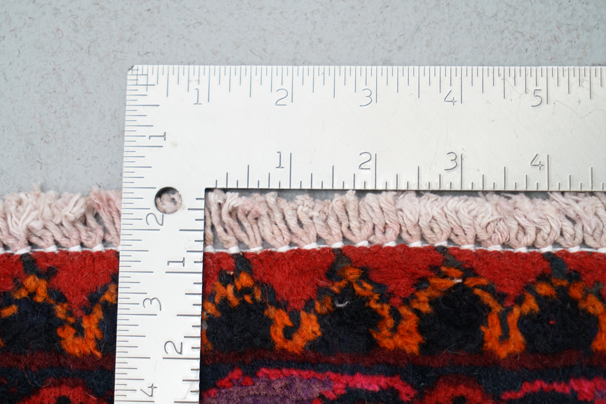 Hand-Knotted Caucasian Karabagh Wool Accent Rug