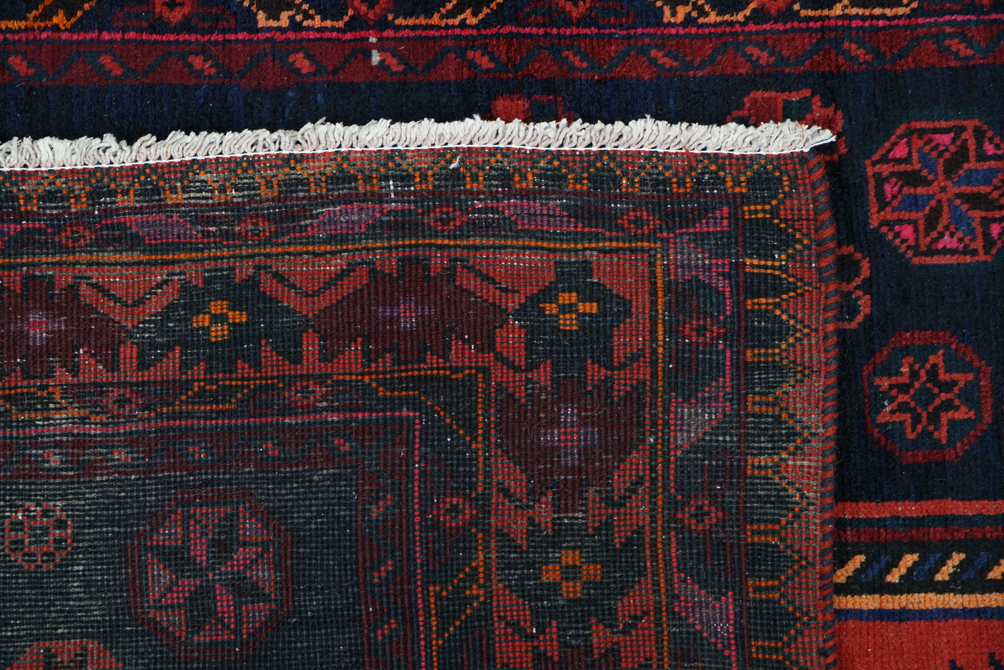 Hand-Knotted Caucasian Karabagh Wool Accent Rug
