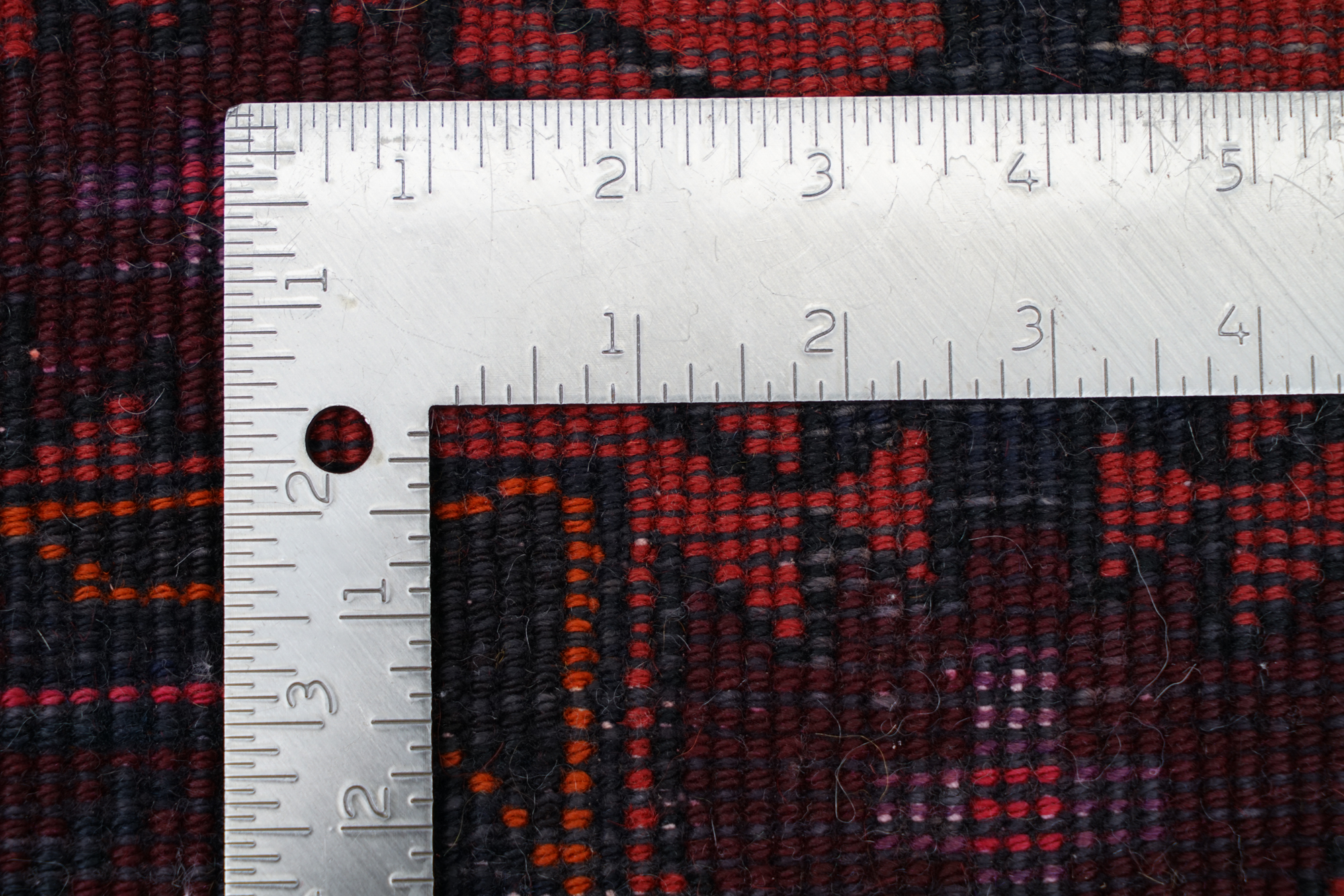 Hand-Knotted Caucasian Karabagh Wool Accent Rug