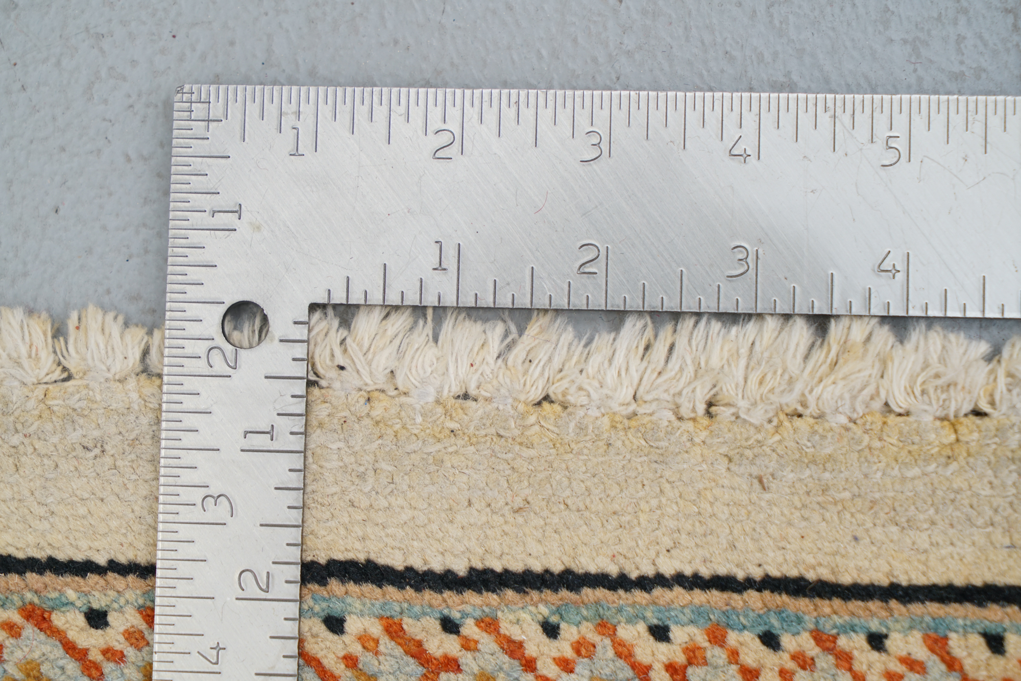 Hand-Knotted Indo-Persian "Vase" Wool Room Sized Rug