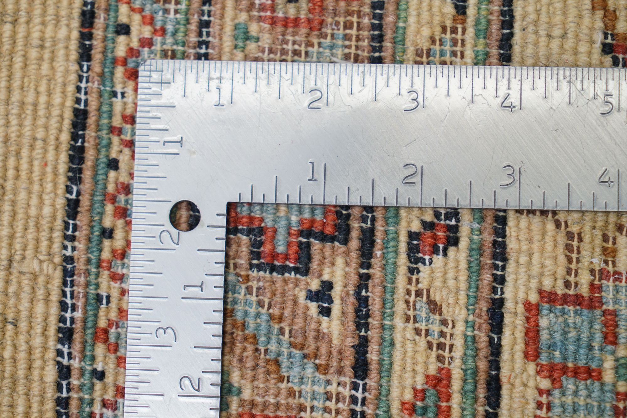 Hand-Knotted Indo-Persian "Vase" Wool Room Sized Rug