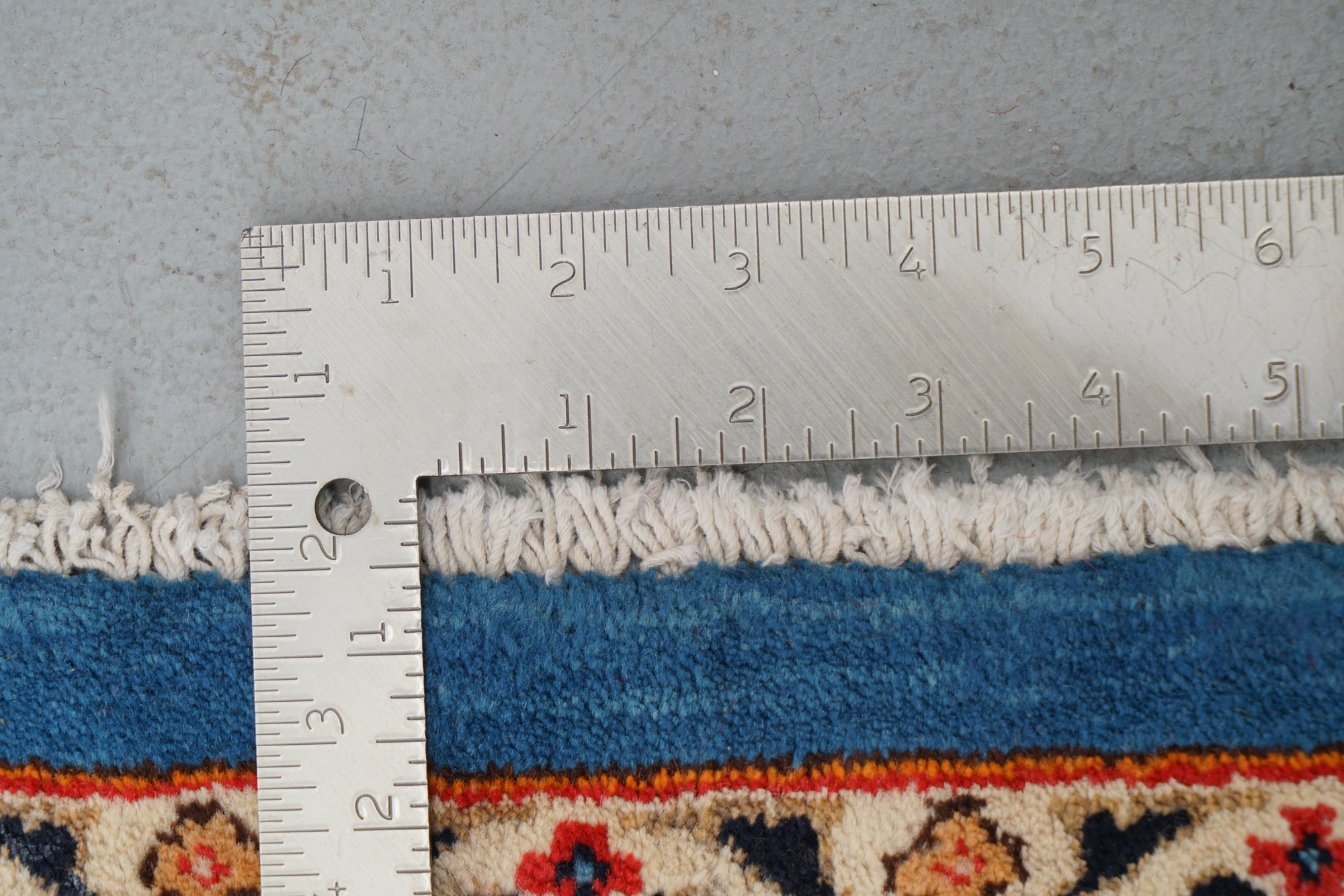 Hand-Knotted Persian Qom Wool Room Sized Rug