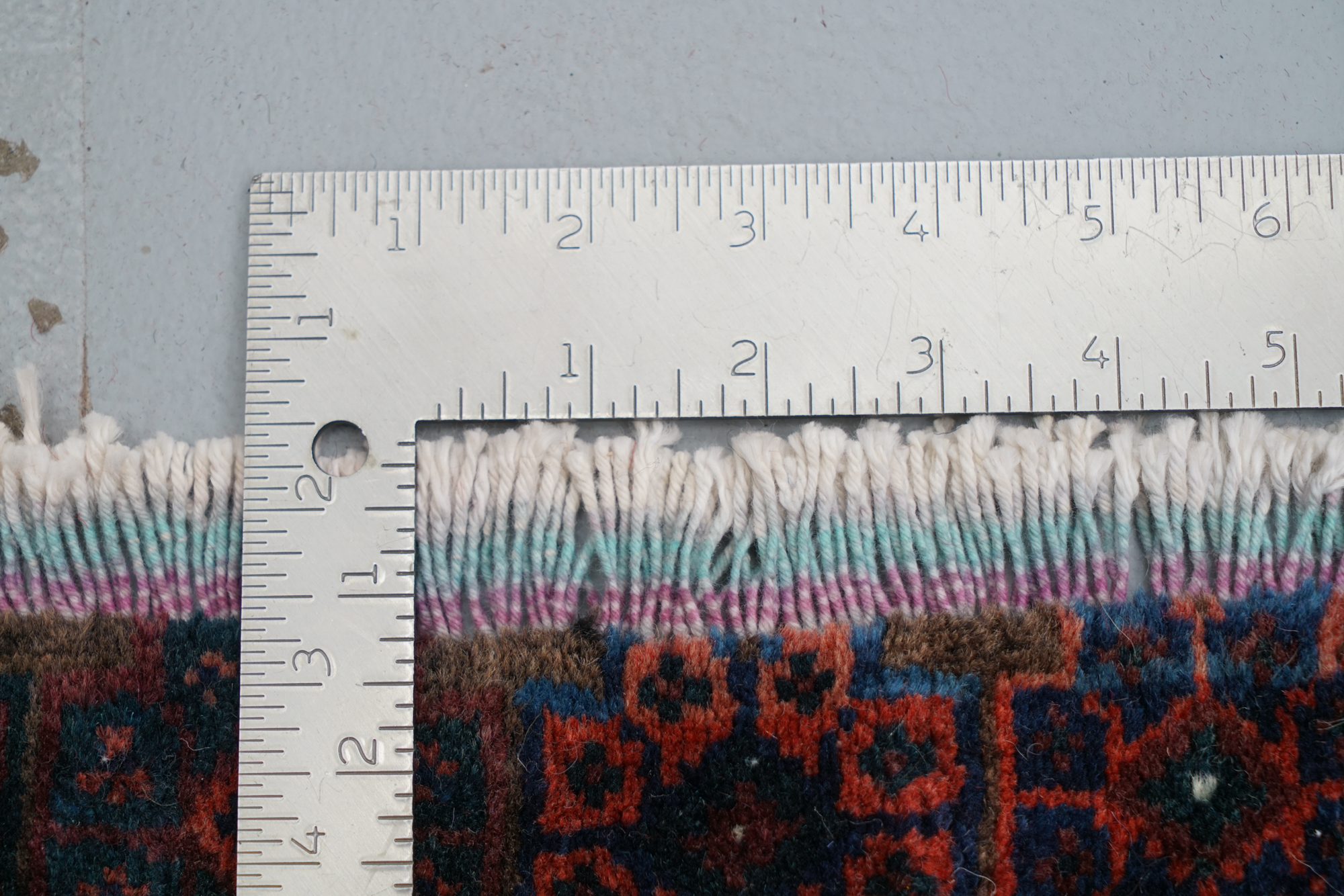 Hand-Knotted Caucasian Wool Area Rug