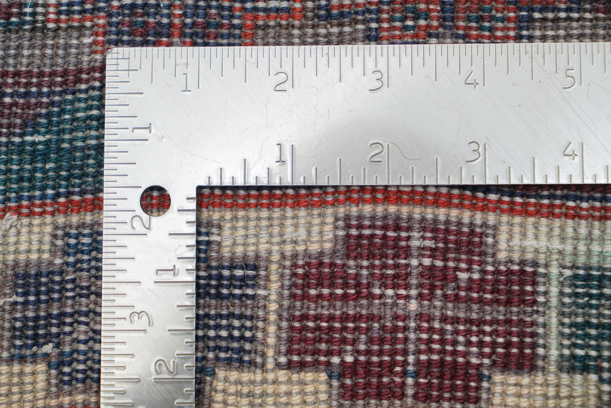 Hand-Knotted Caucasian Wool Area Rug