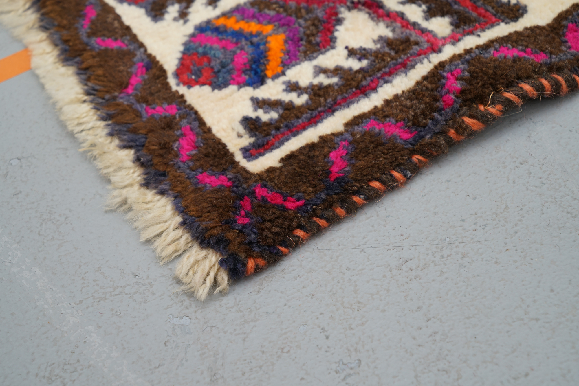Hand-Knotted Caucasian Wool Area Rug