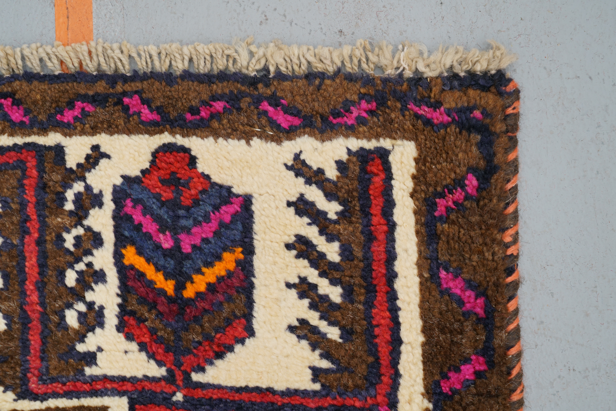 Hand-Knotted Caucasian Wool Area Rug
