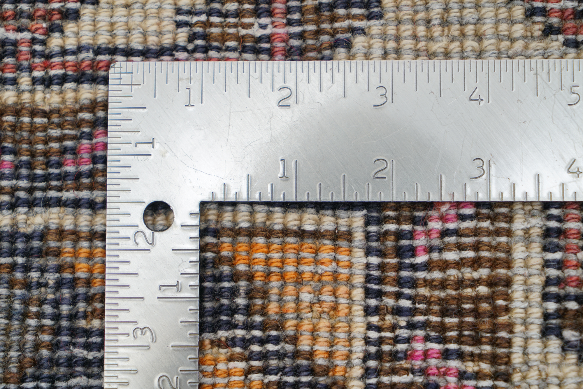 Hand-Knotted Caucasian Wool Area Rug