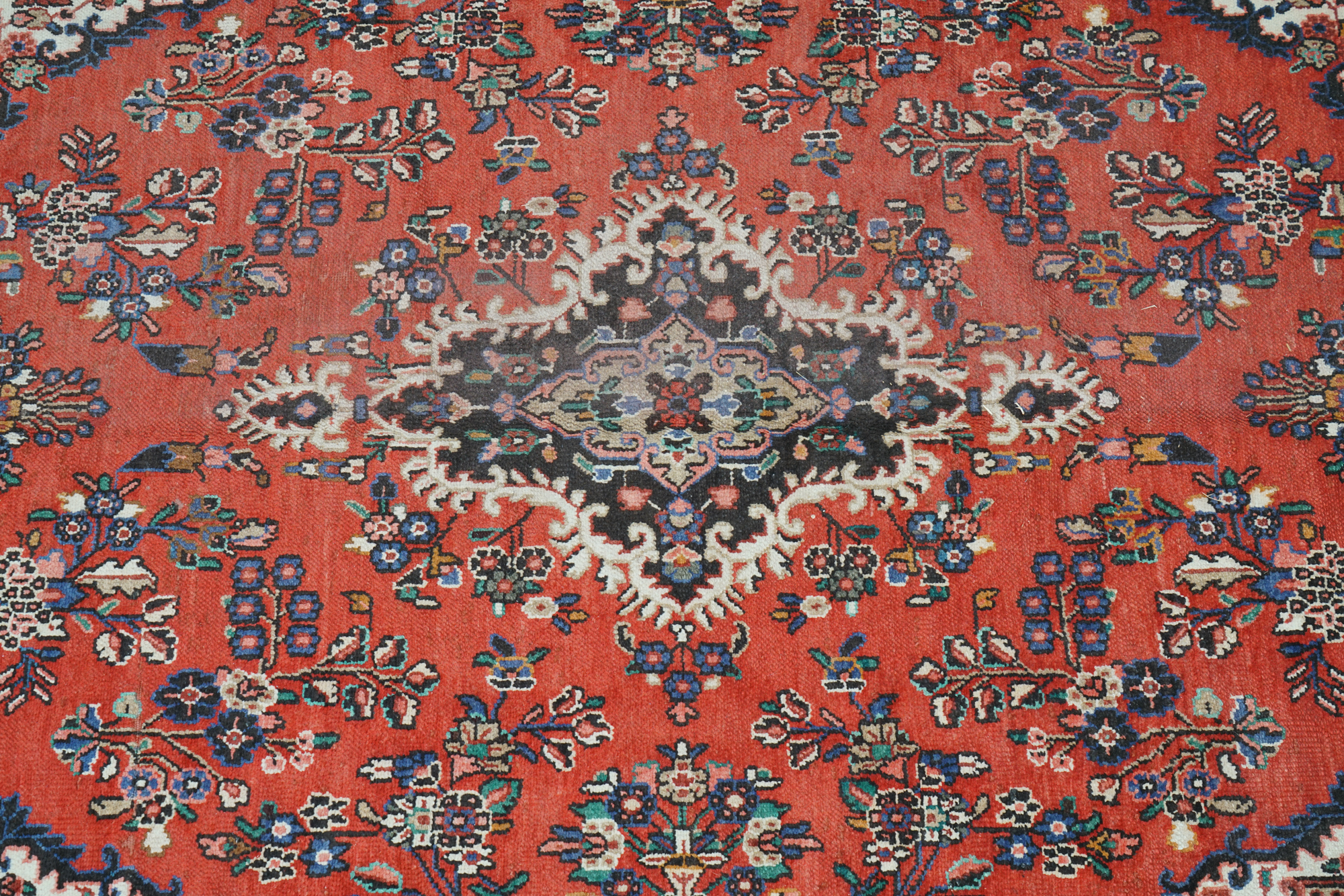 Hand-Knotted Persian Malayer Wool Room Sized Rug