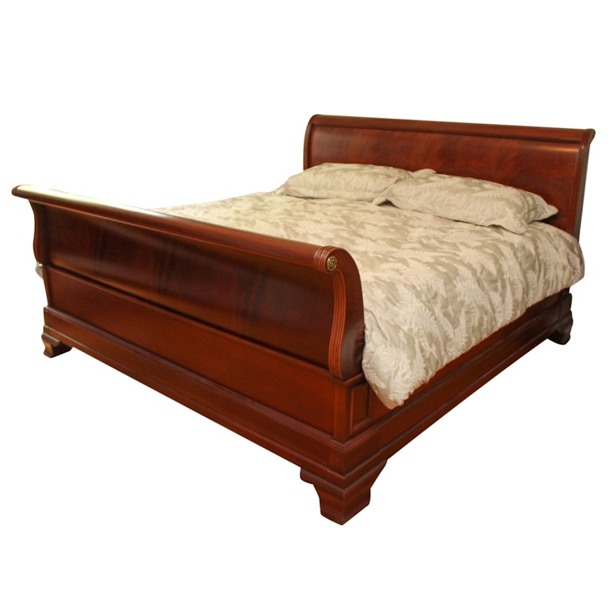 Ethan Allen "18th Century Collection" King Size Sleigh Bed