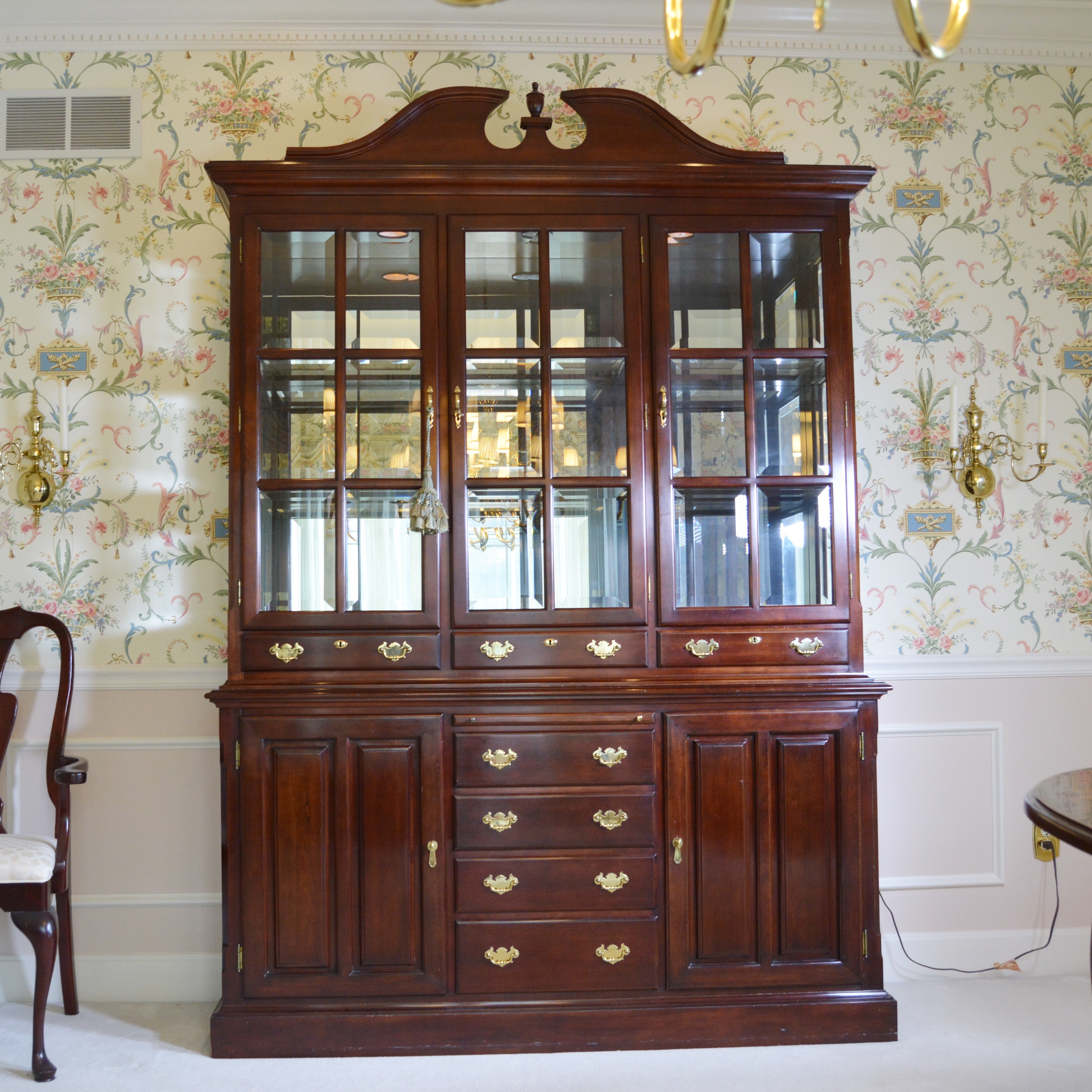 Chippendale Style China Cabinet by Pennsylvania Classics, Inc.
