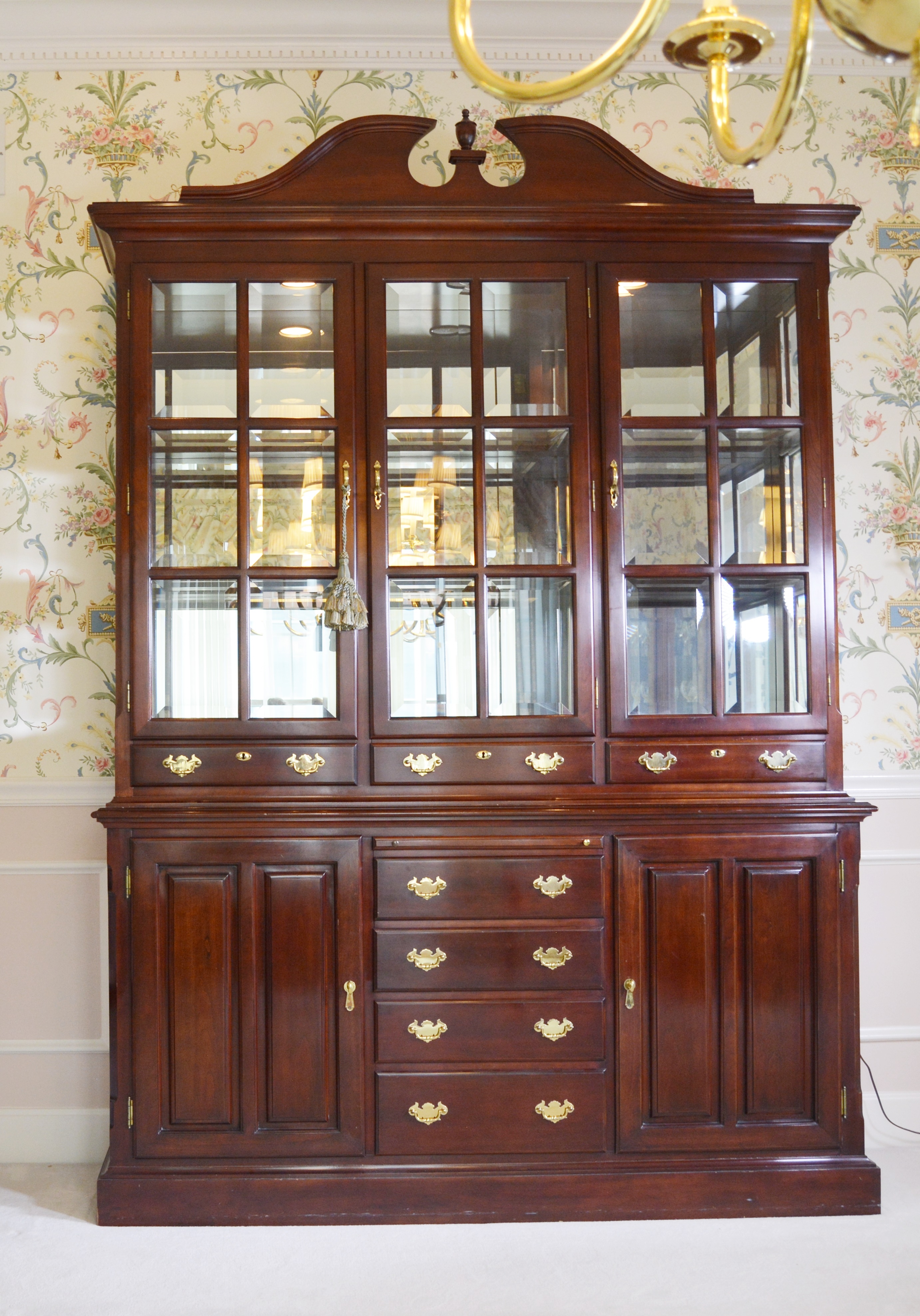 Chippendale Style China Cabinet by Pennsylvania Classics, Inc.