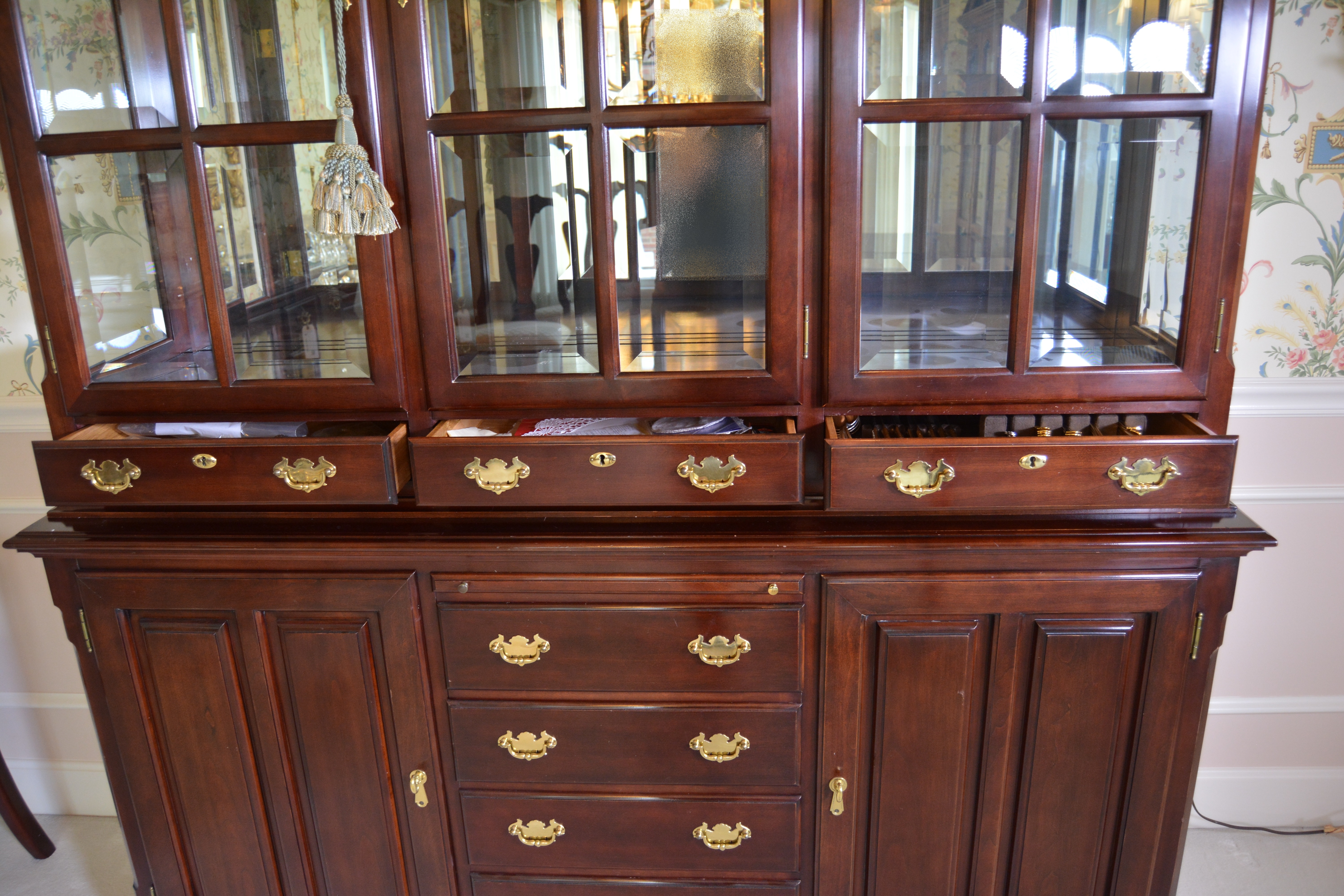 Chippendale Style China Cabinet by Pennsylvania Classics, Inc.
