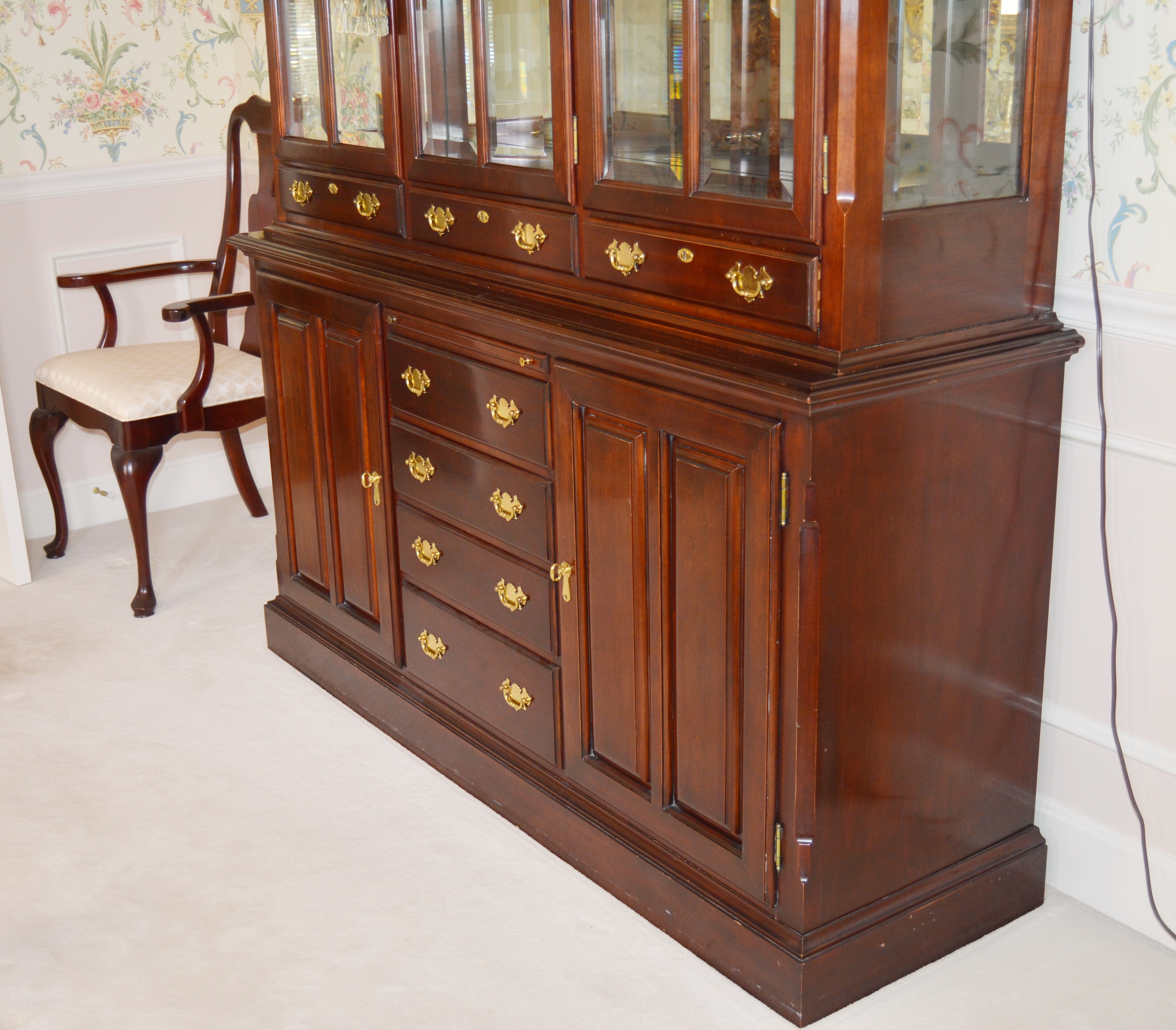 Chippendale Style China Cabinet by Pennsylvania Classics, Inc.